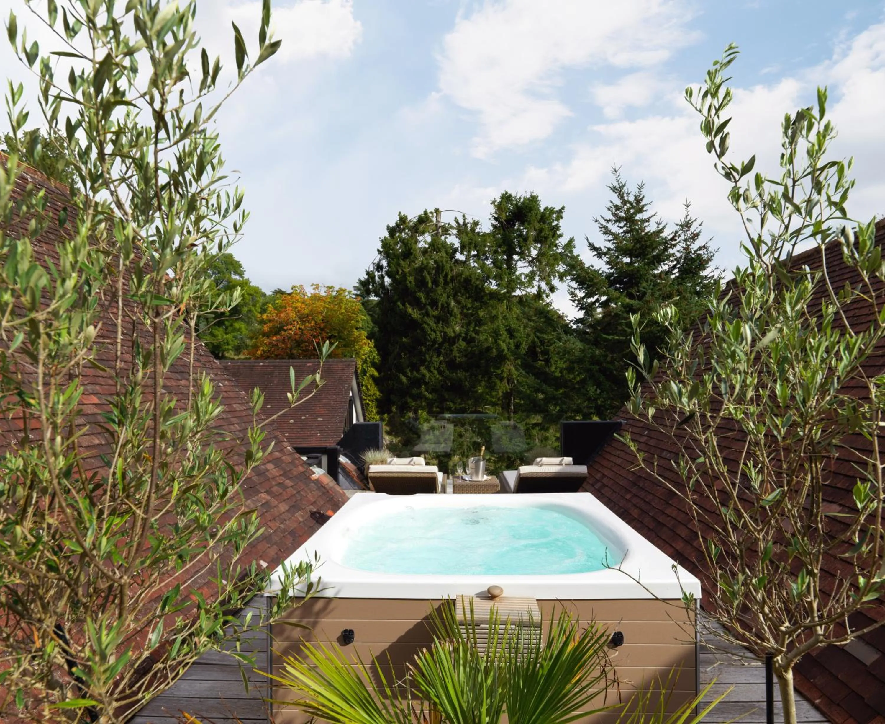 Hot Tub in Gidleigh Park- A Relais & Chateaux Hotel