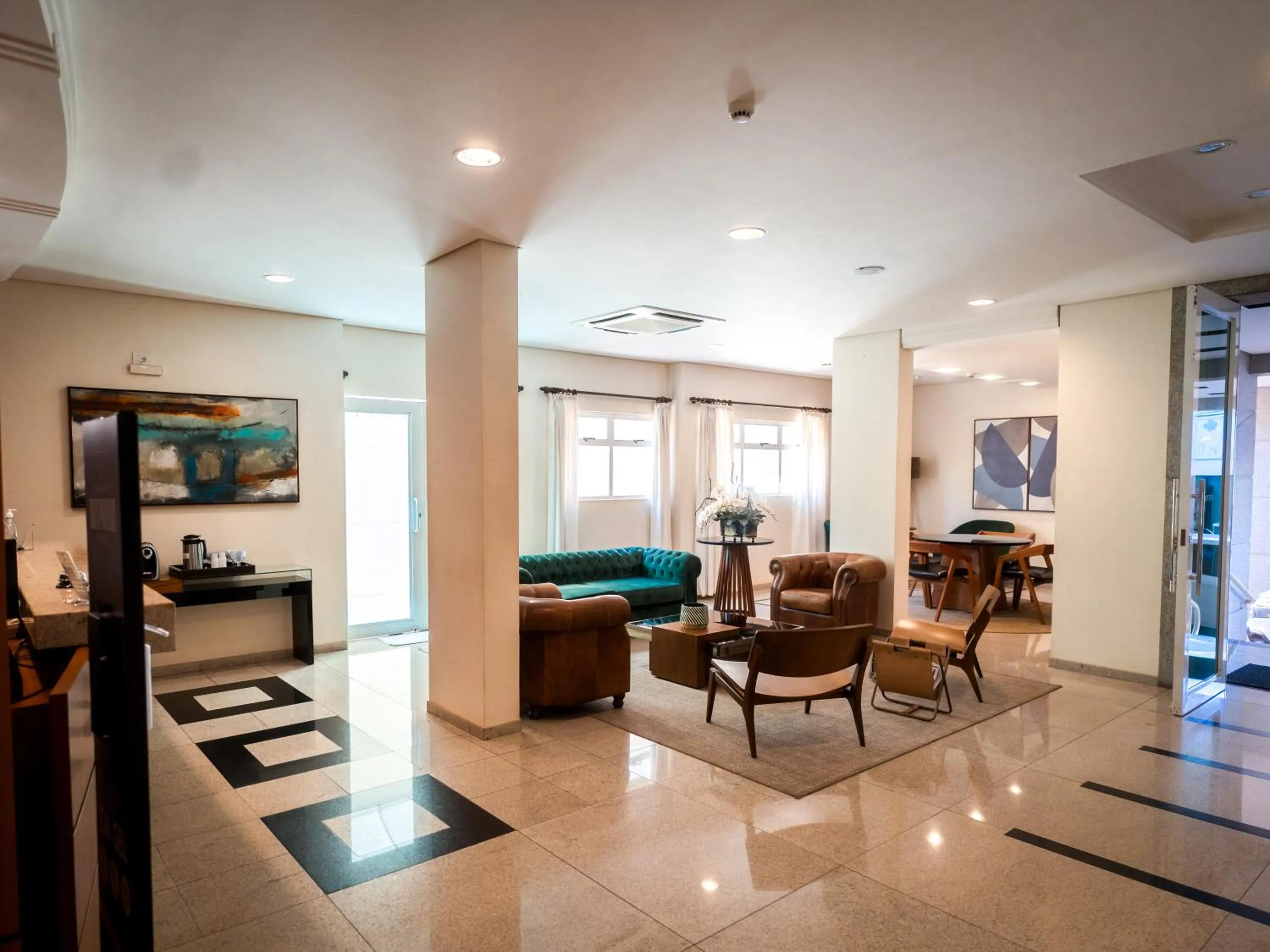 Lobby or reception in Hotel Cianorte Diamond