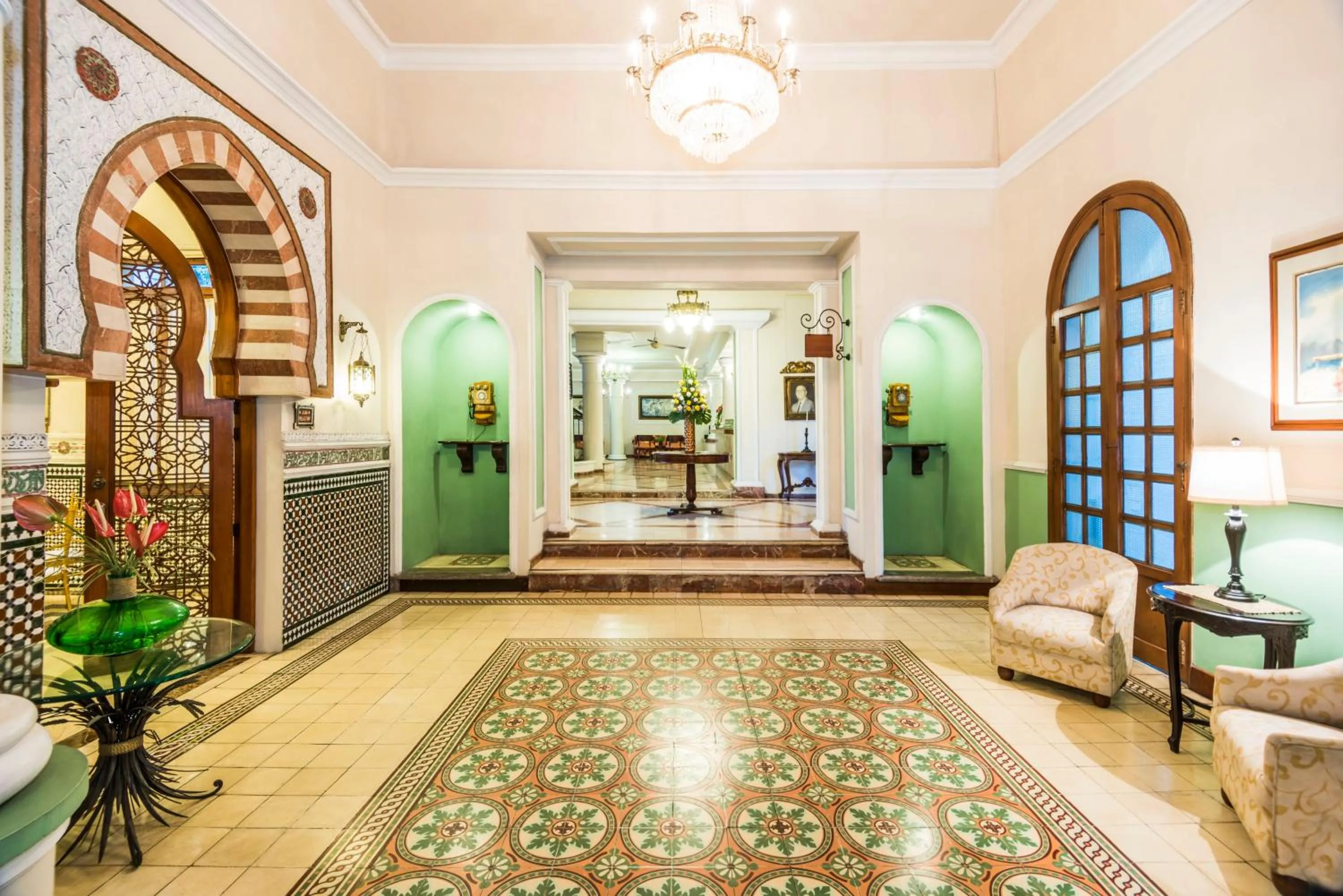 Lobby or reception in Hotel Majestic