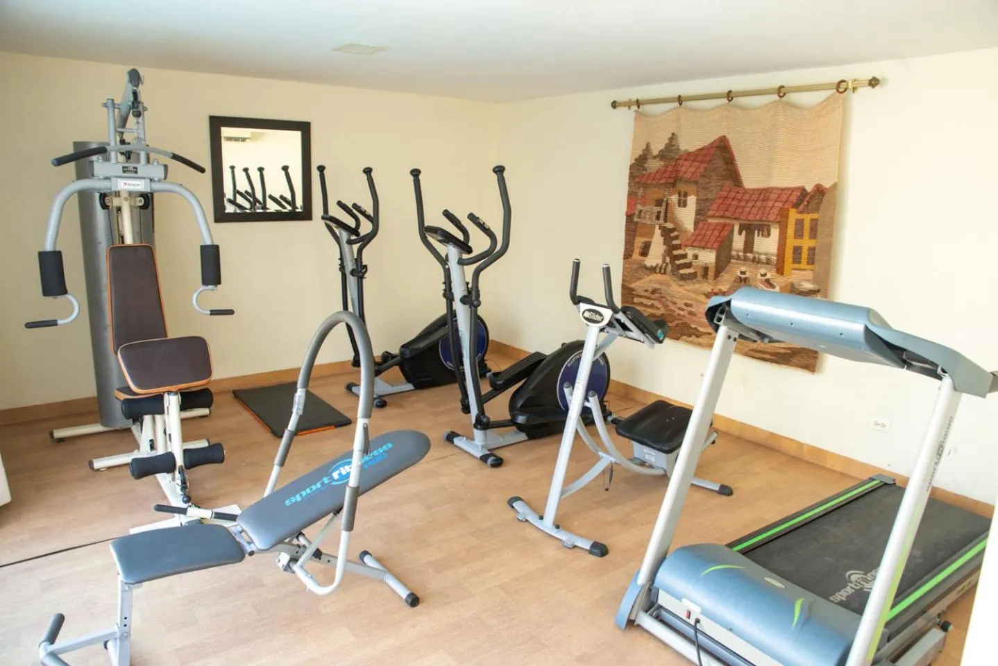Fitness centre/facilities in Hotel Majestic
