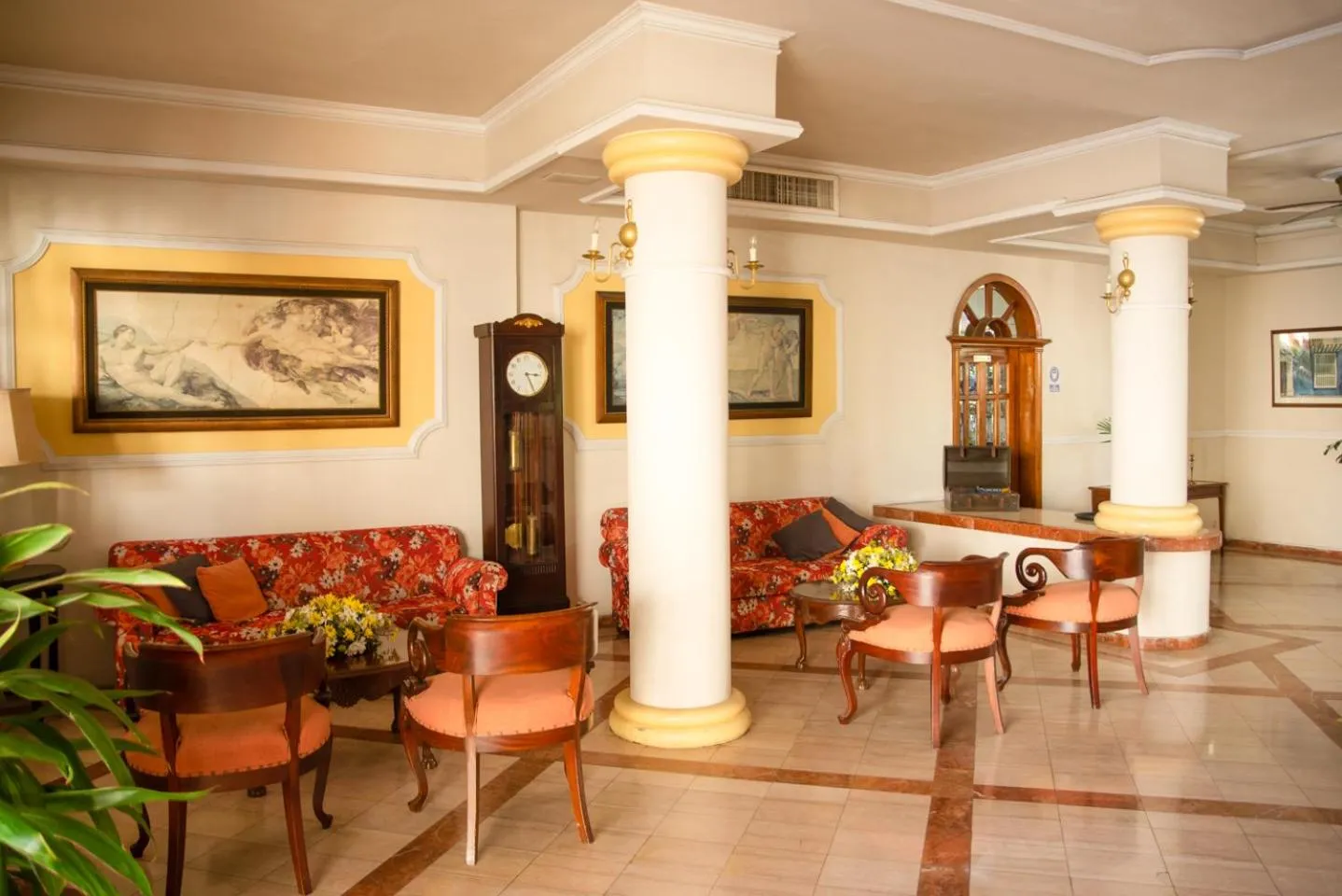 Lobby or reception in Hotel Majestic