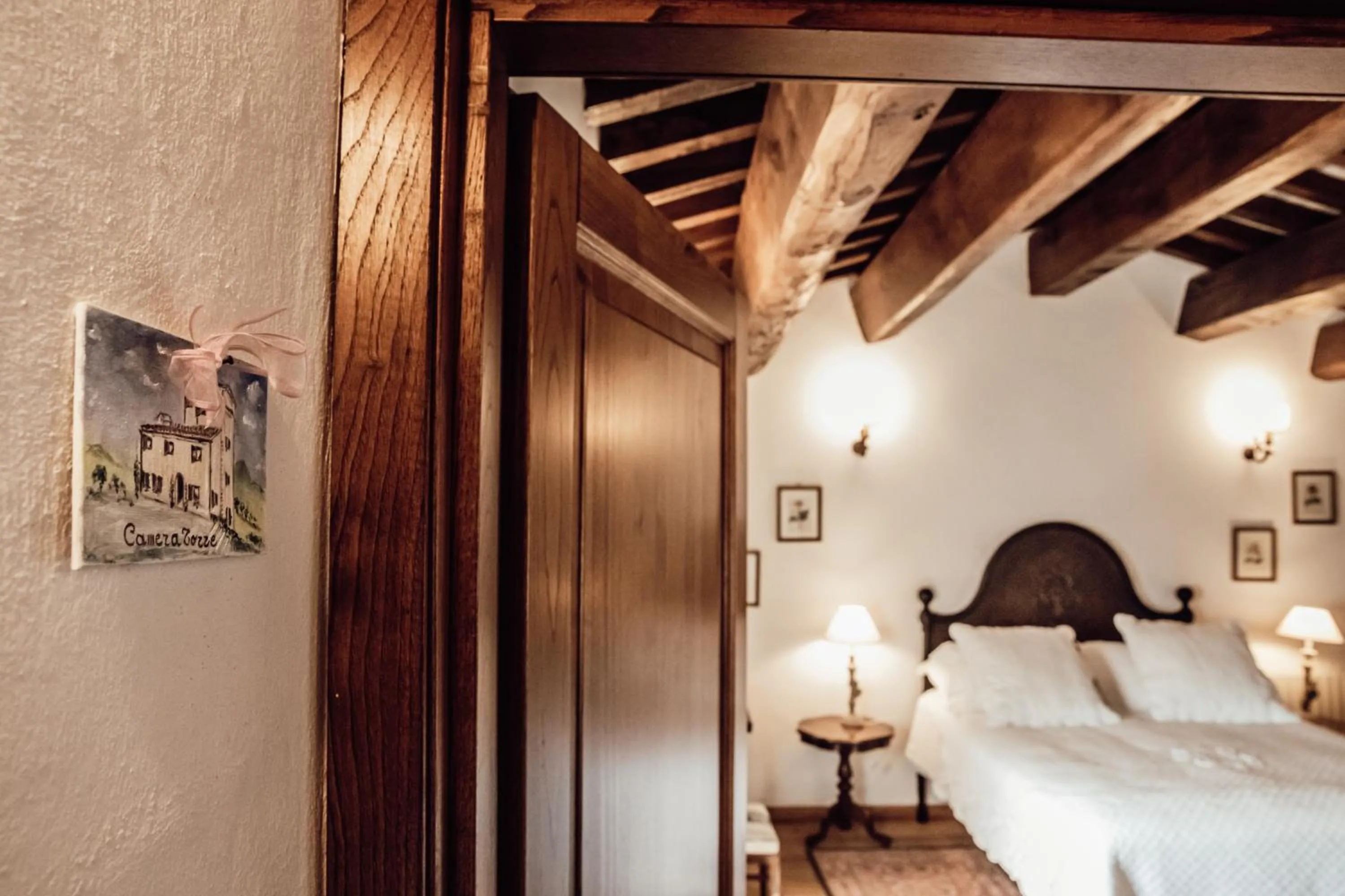 Bed in b&b casatorre