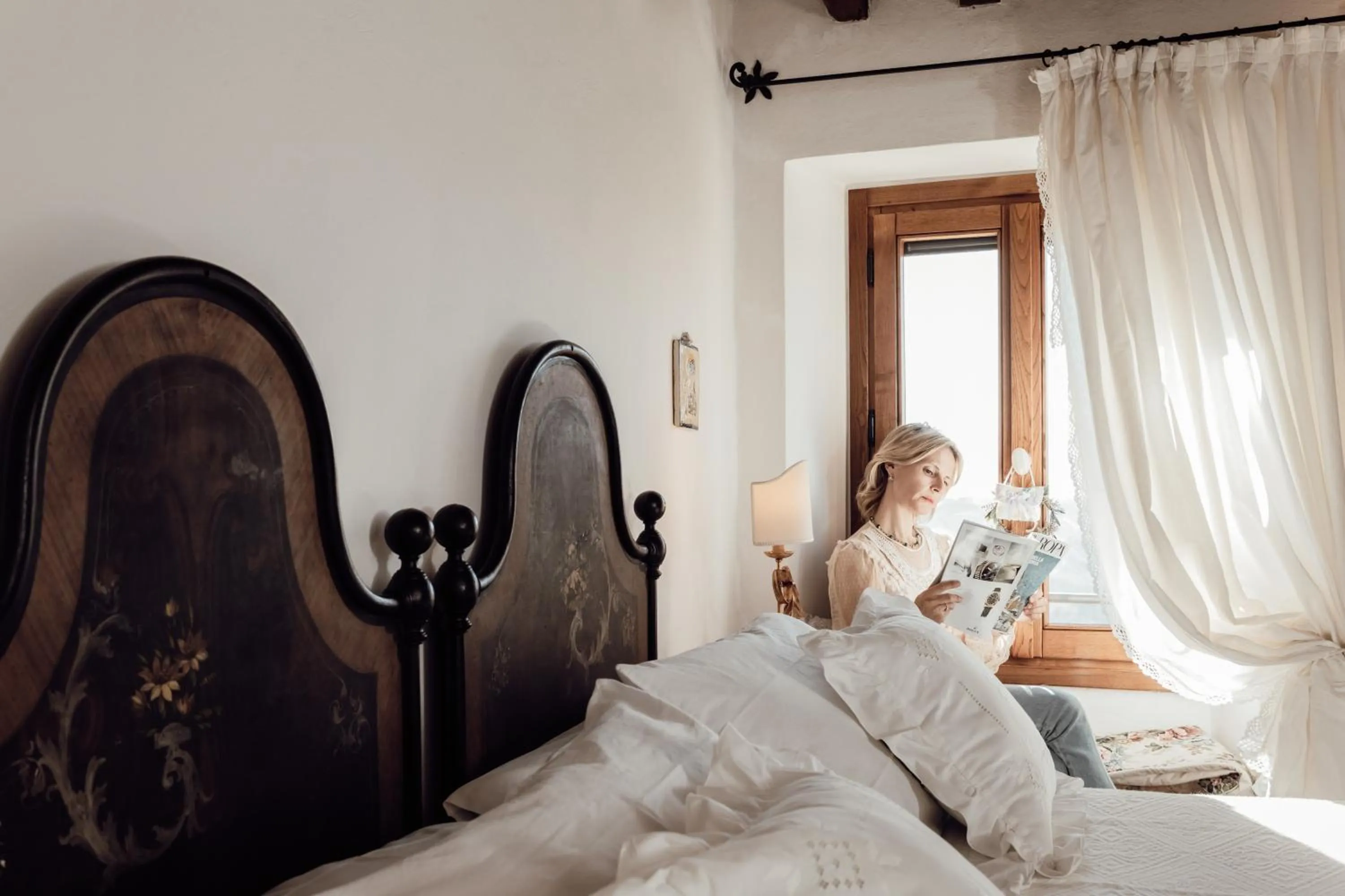 Bed in b&b casatorre