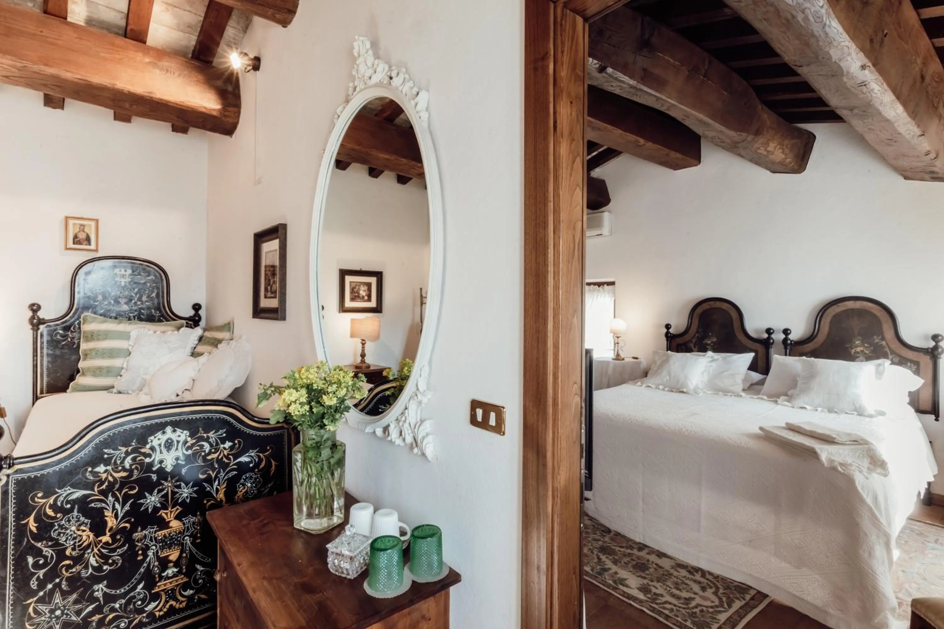 Bed in b&b casatorre