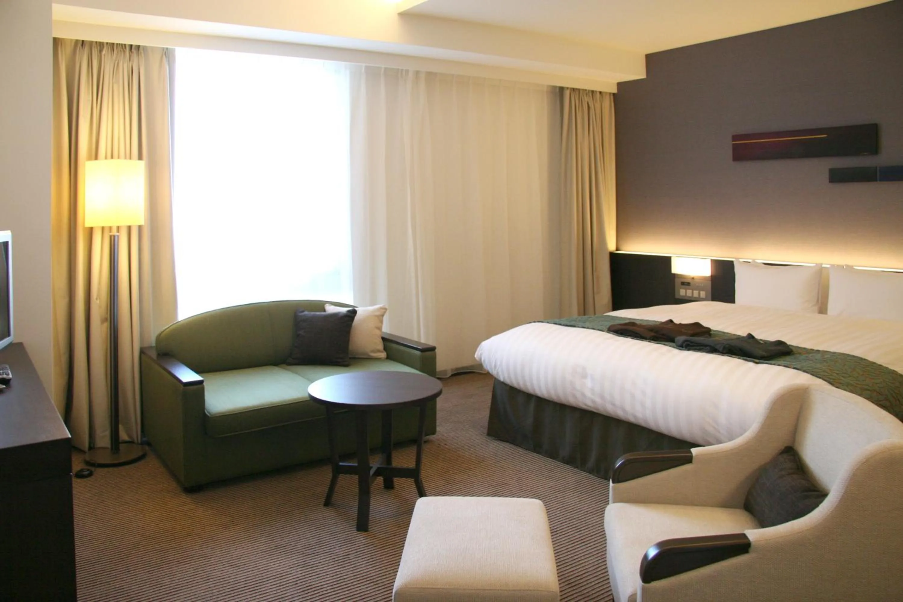 Bed in SPA&HOTEL EURASIA MAIHAMA Closed the public Spa area