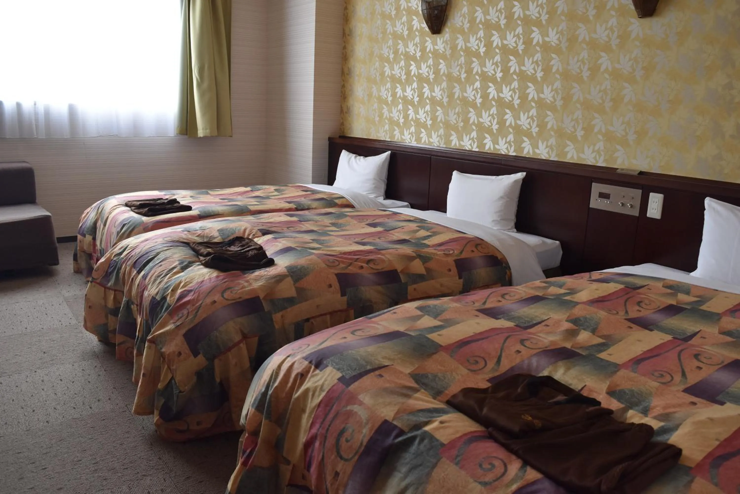 Bed in SPA&HOTEL EURASIA MAIHAMA Closed the public Spa area