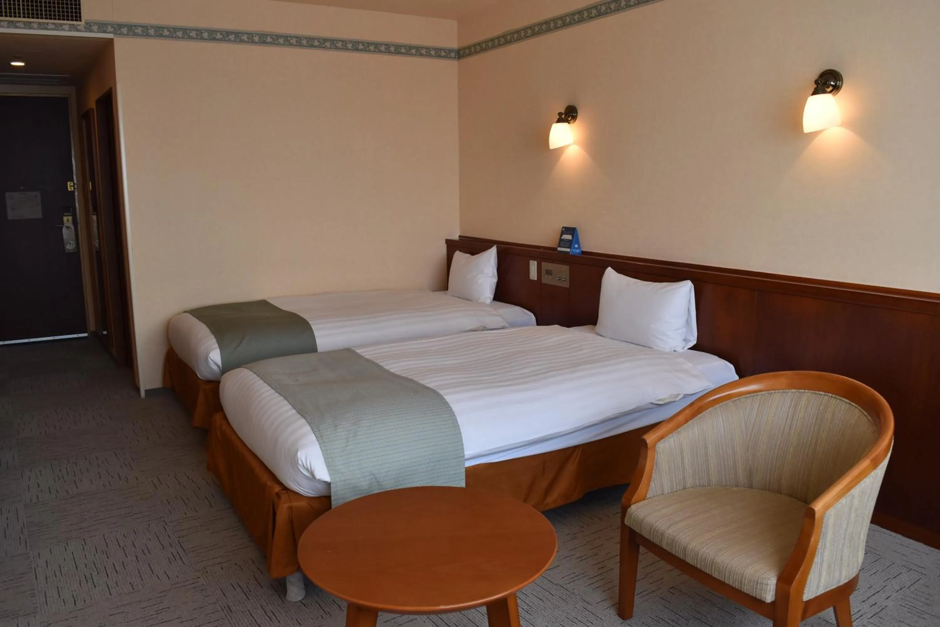 Bed in SPA&HOTEL EURASIA MAIHAMA Closed the public Spa area