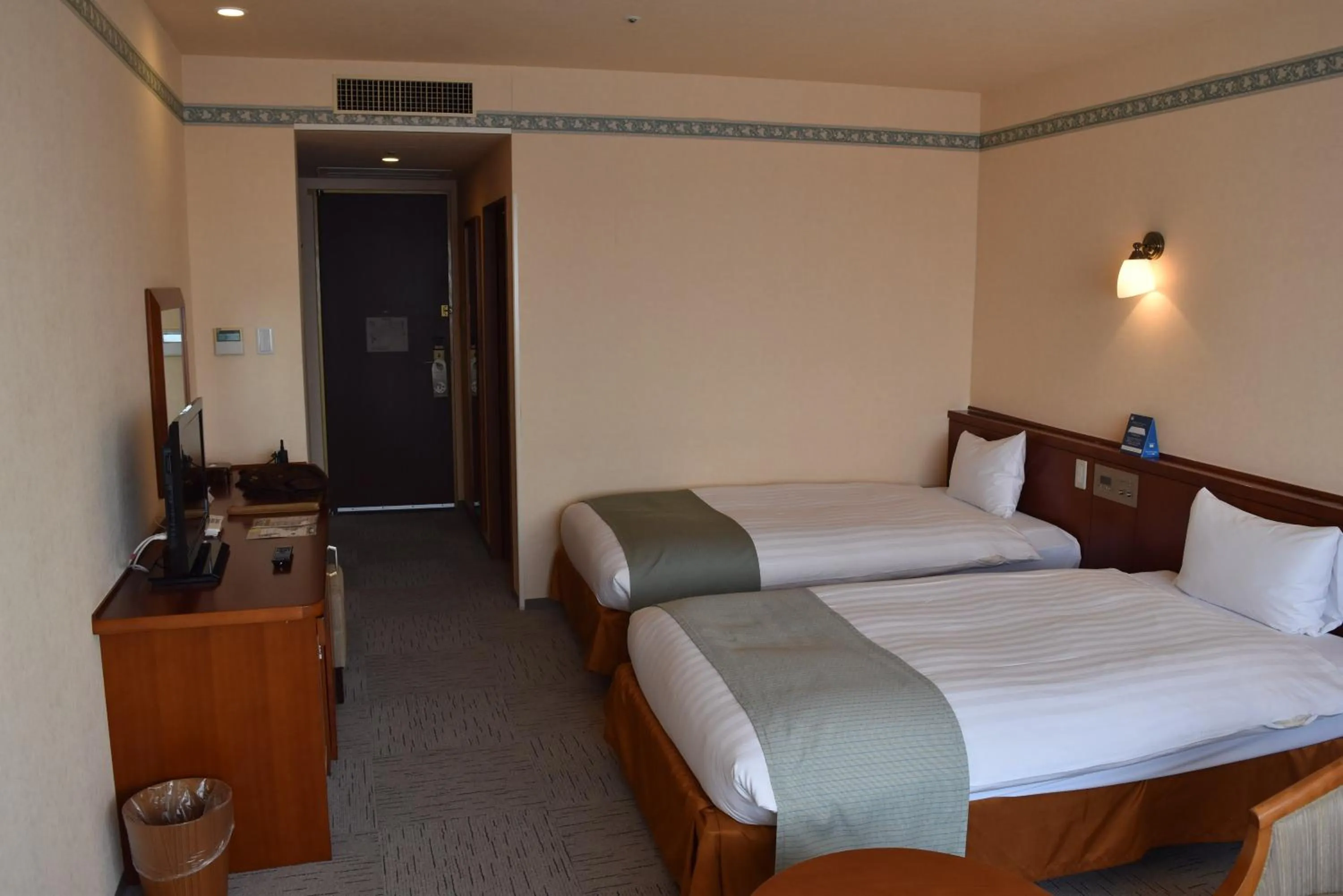 Bed in SPA&HOTEL EURASIA MAIHAMA Closed the public Spa area