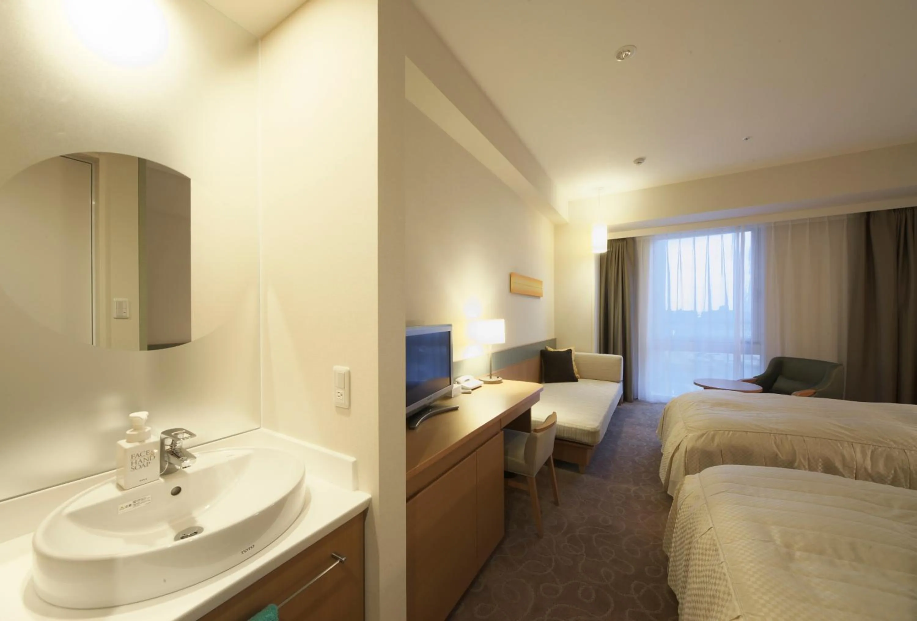 Bed in SPA&HOTEL EURASIA MAIHAMA Closed the public Spa area