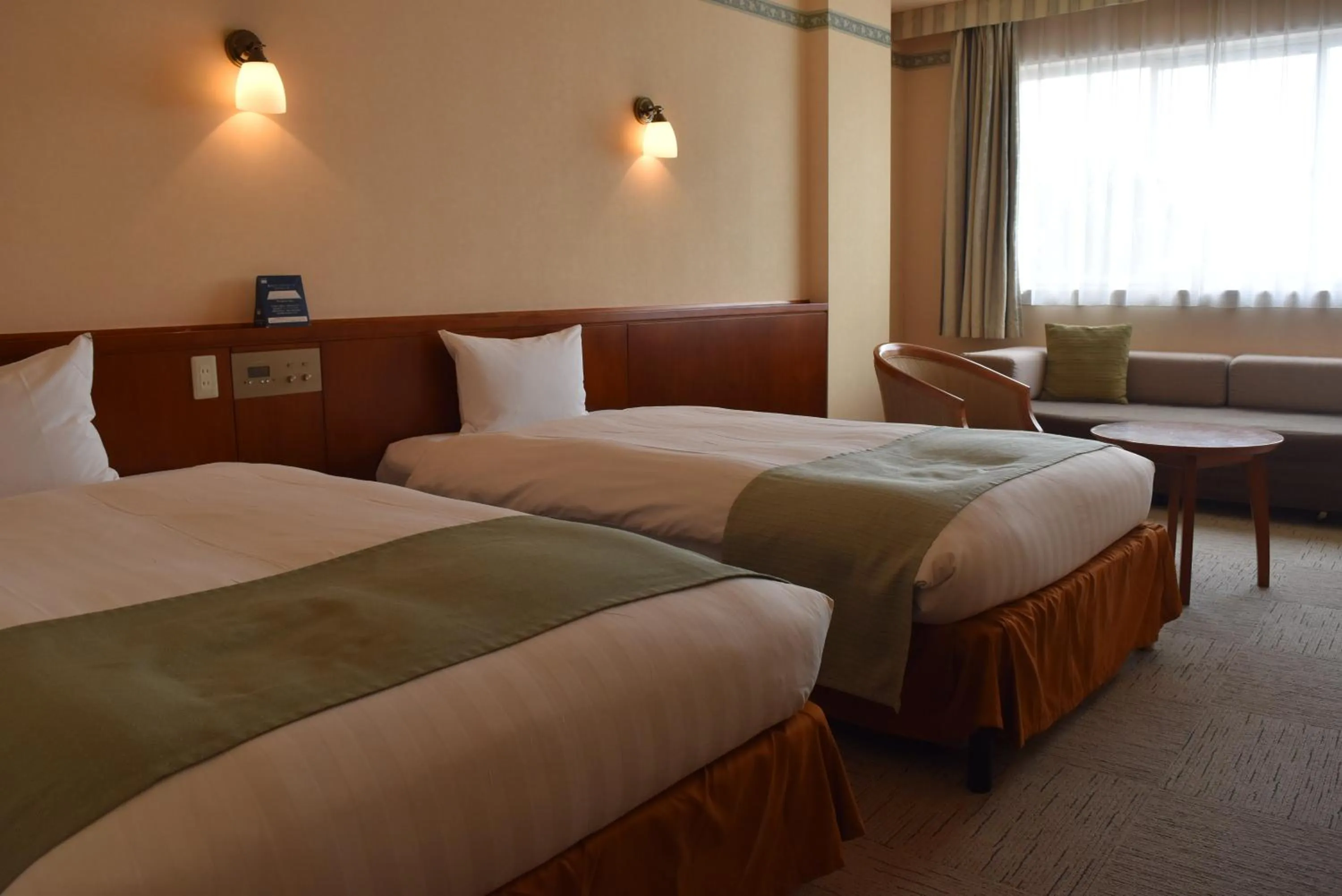 Bed in SPA&HOTEL EURASIA MAIHAMA Closed the public Spa area