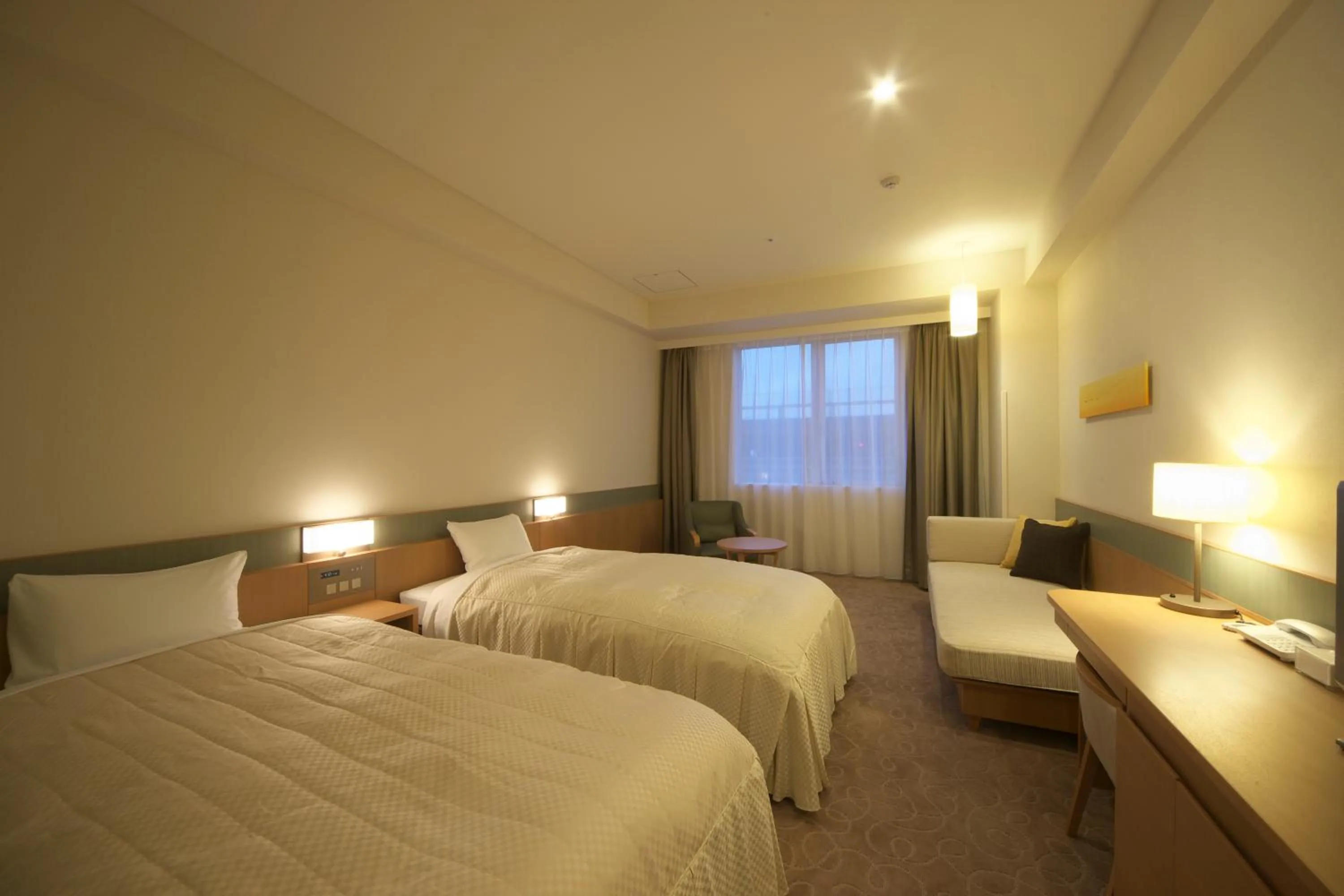 Bed in SPA&HOTEL EURASIA MAIHAMA Closed the public Spa area