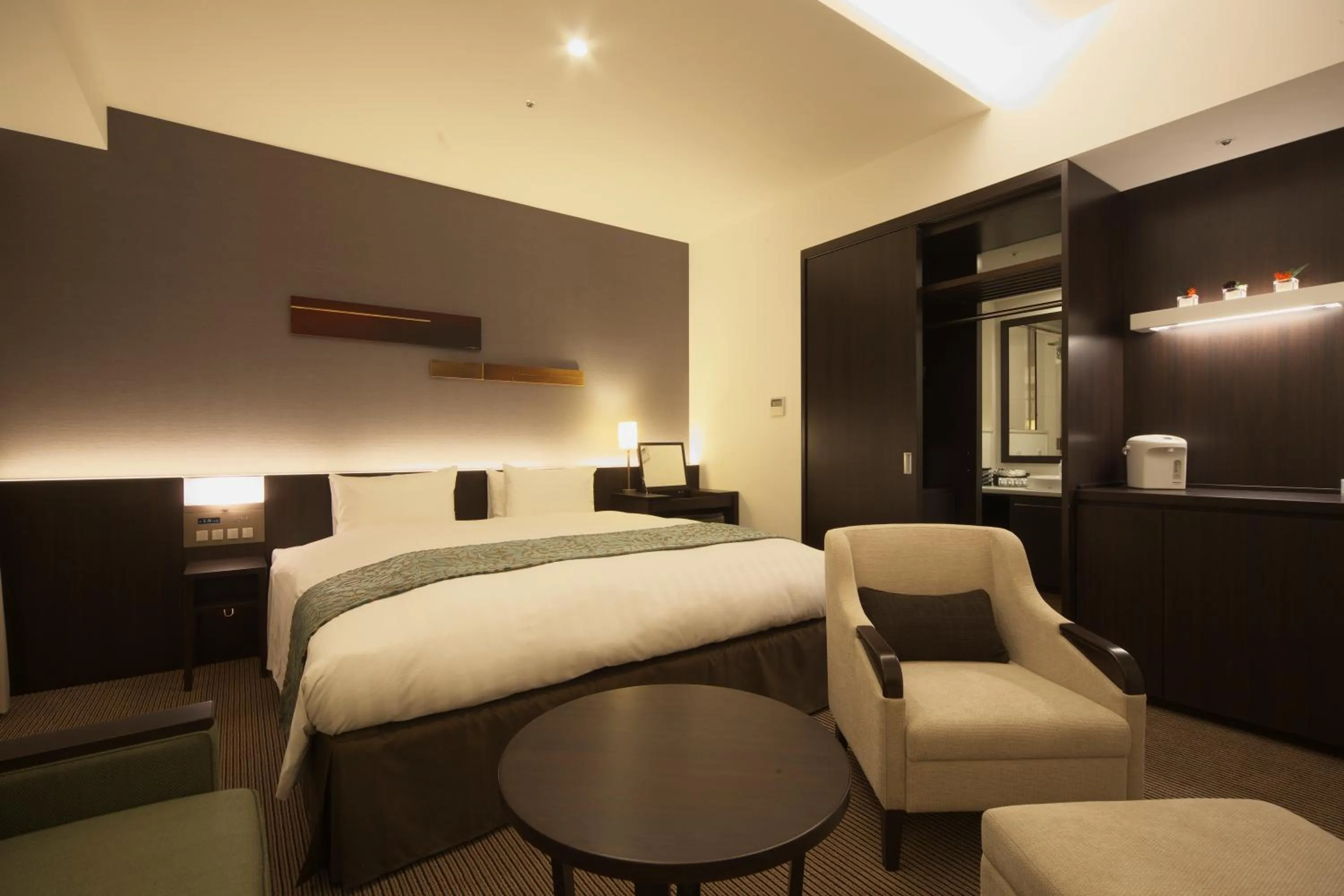 Bed in SPA&HOTEL EURASIA MAIHAMA Closed the public Spa area