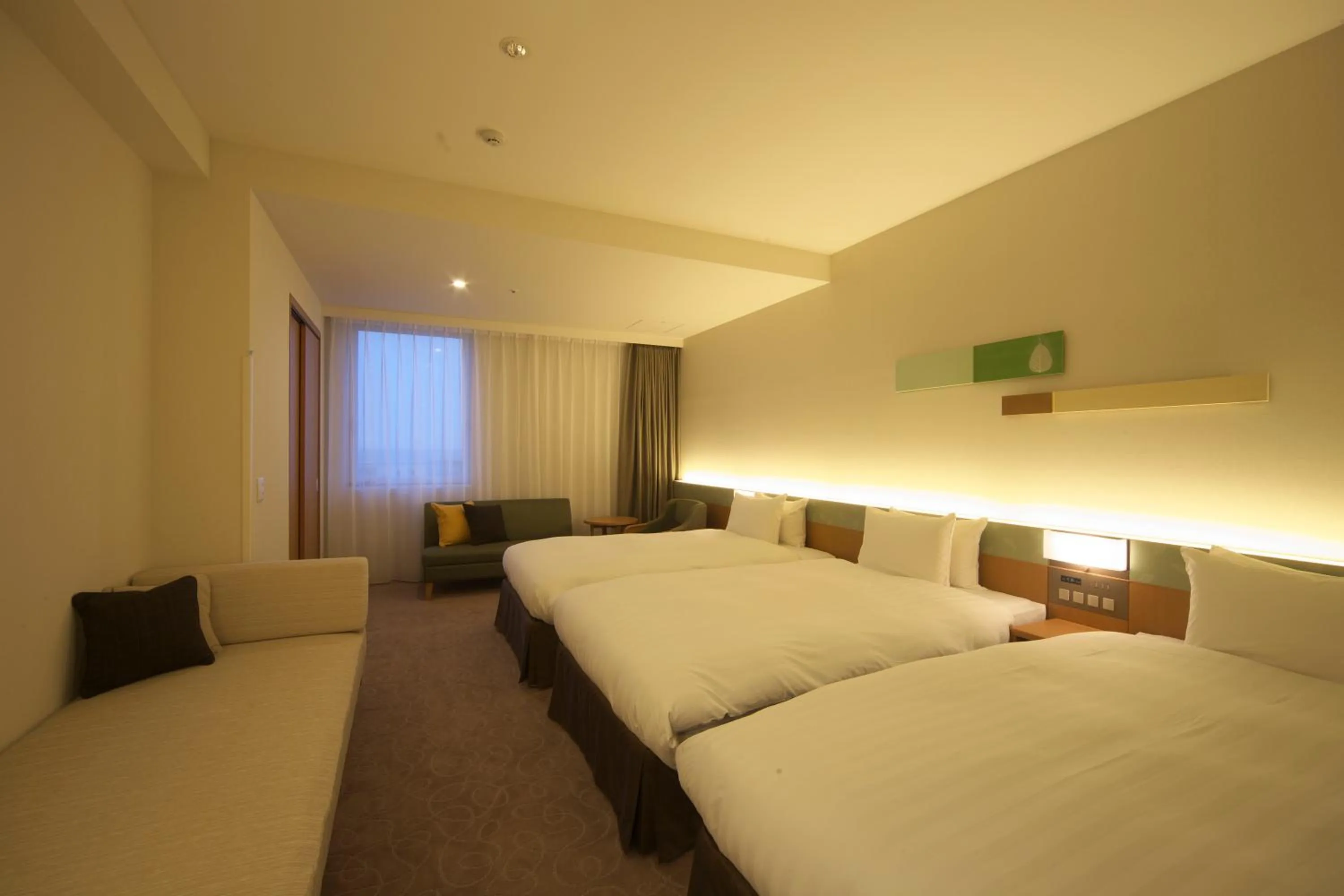 Bed in SPA&HOTEL EURASIA MAIHAMA Closed the public Spa area