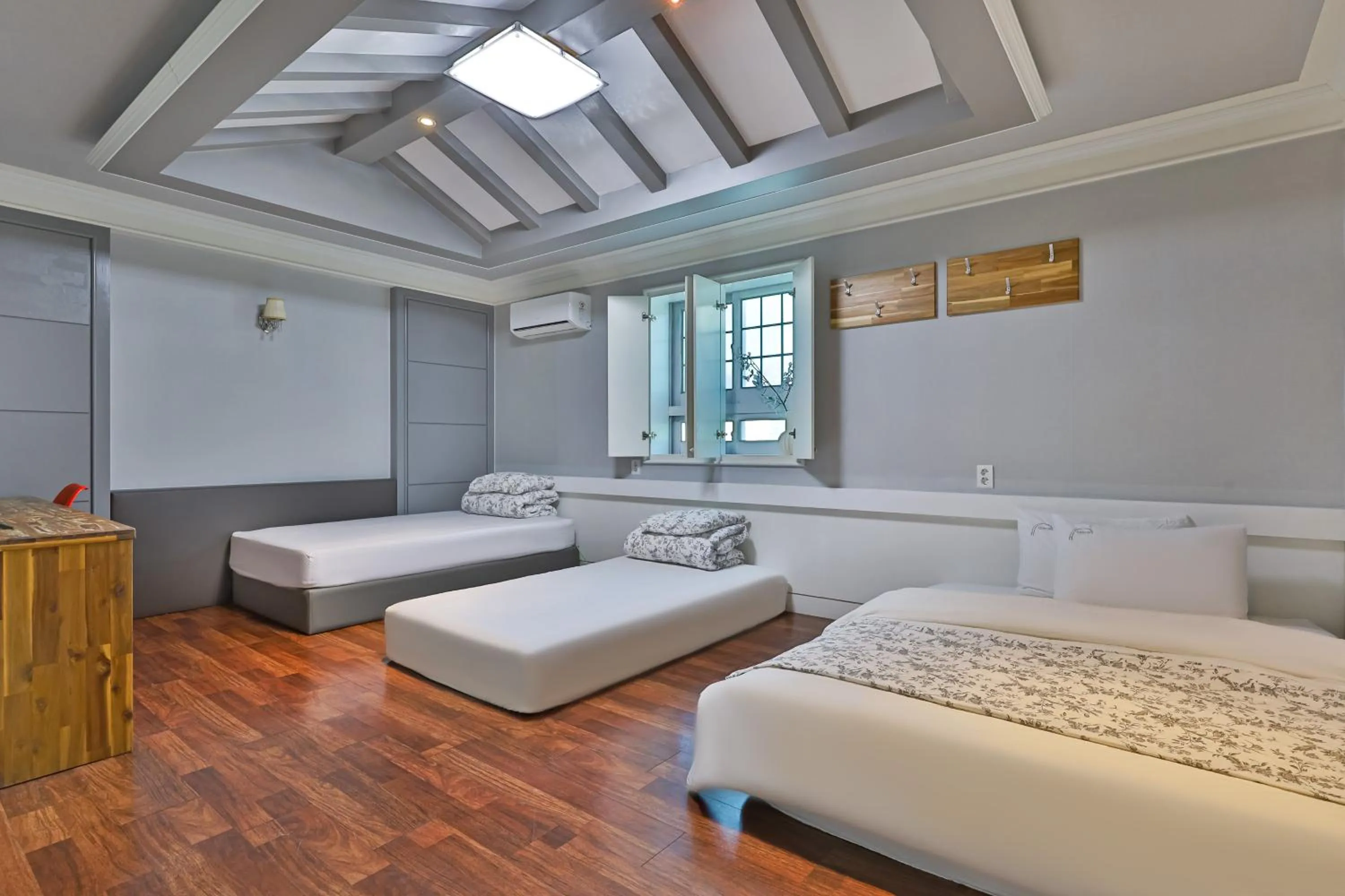 Bed in 히든힐불국사호텔