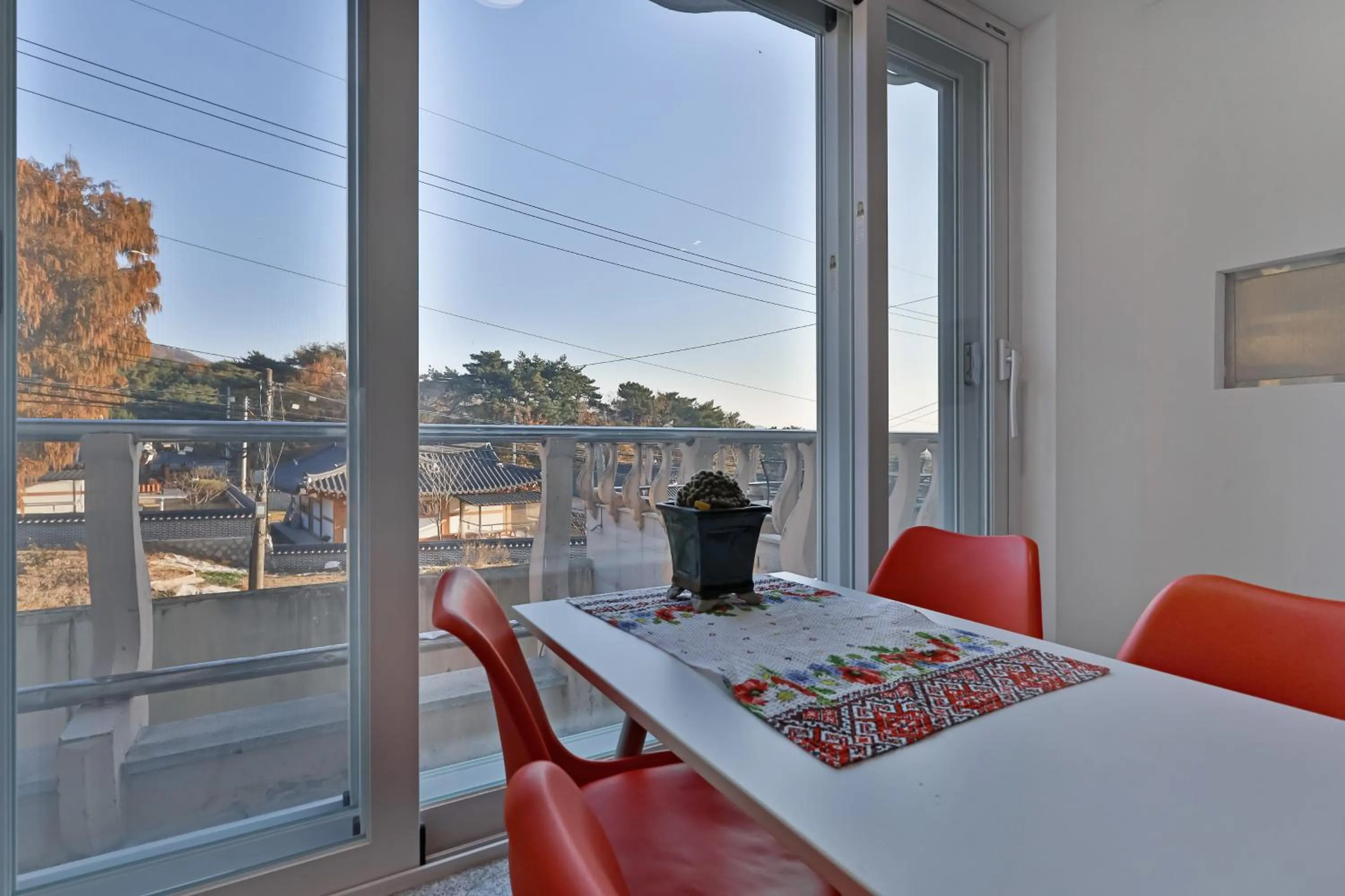 Bed in 히든힐불국사호텔