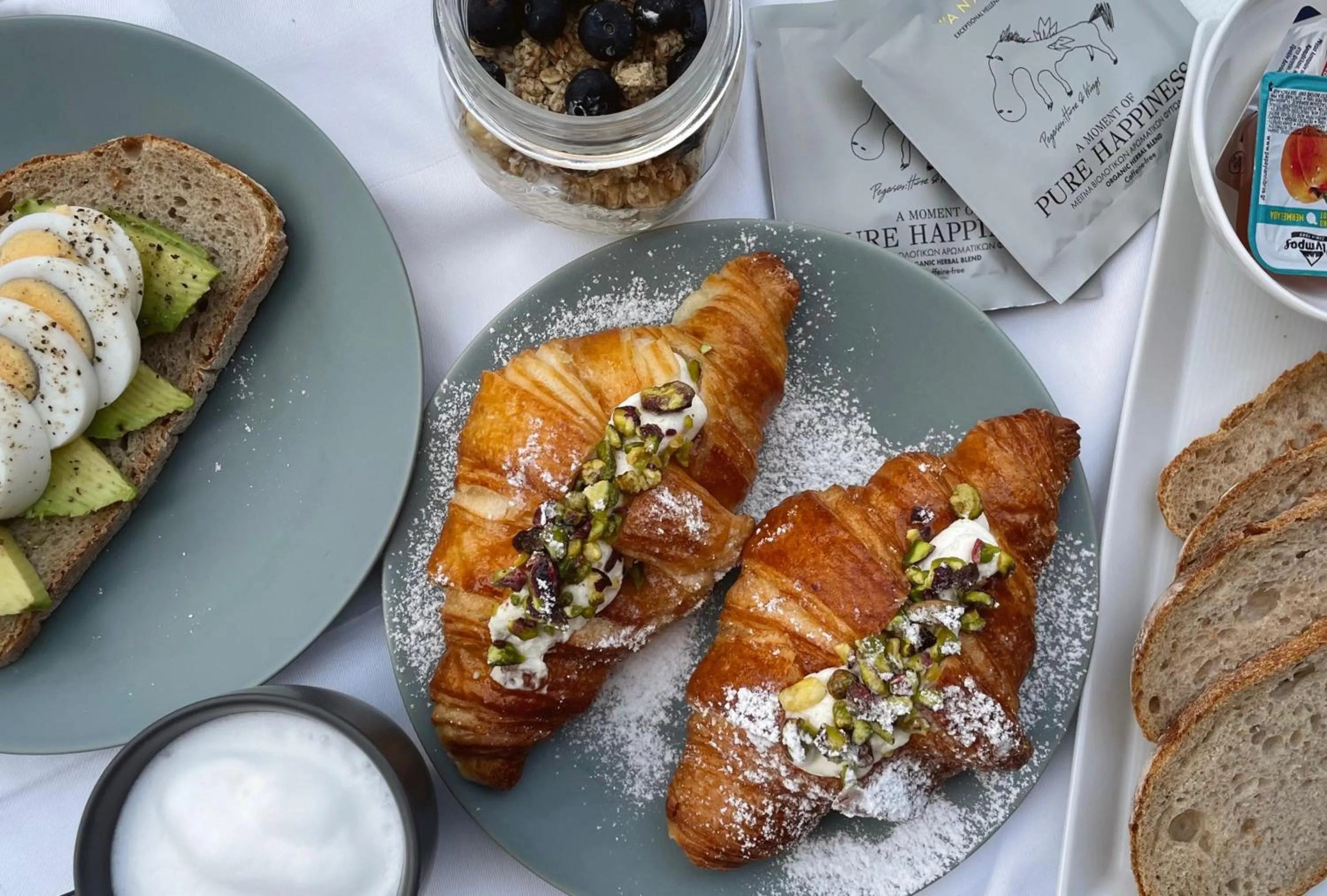 Breakfast in BOĒM Boutique Hotel Lefkada