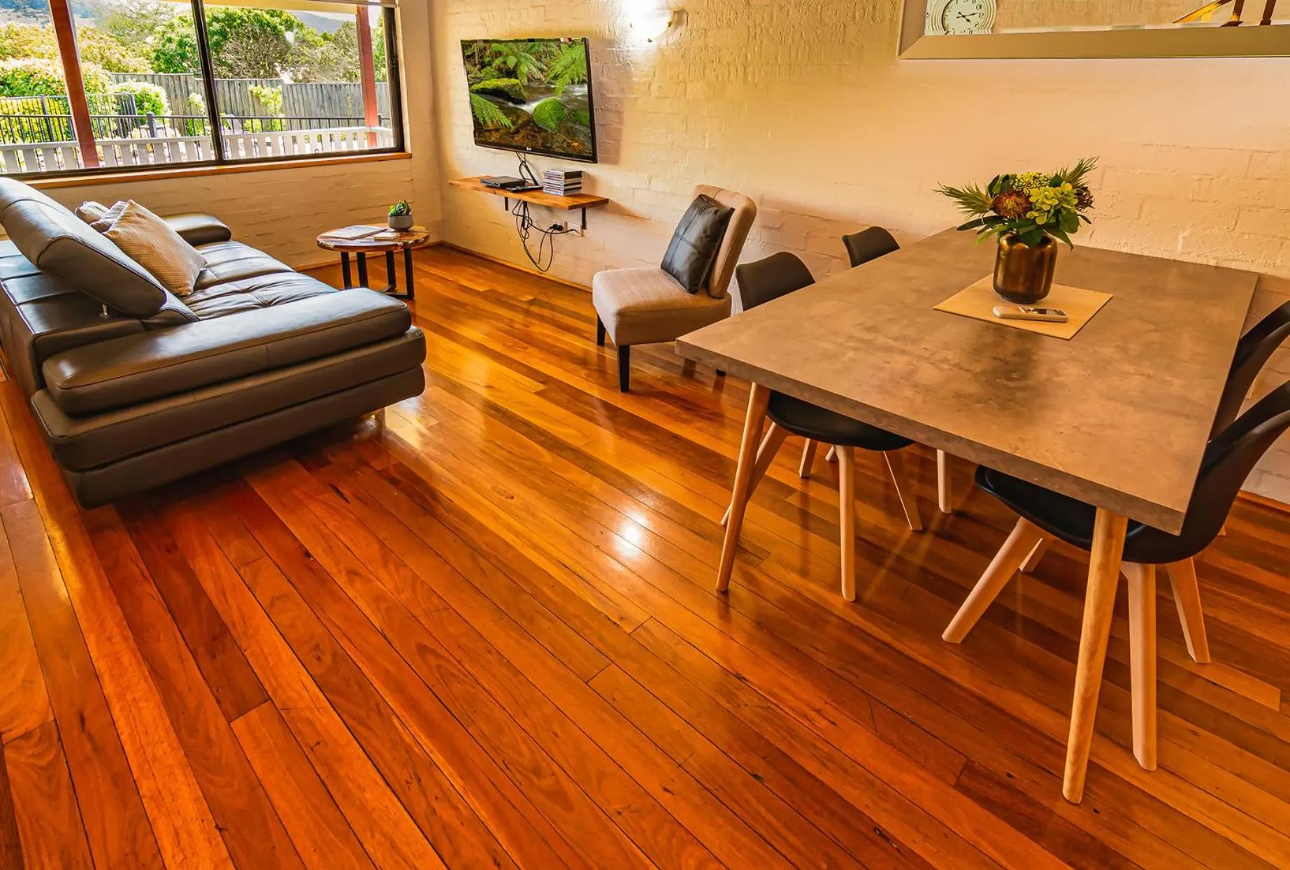 Living room in Great Escape Lofts