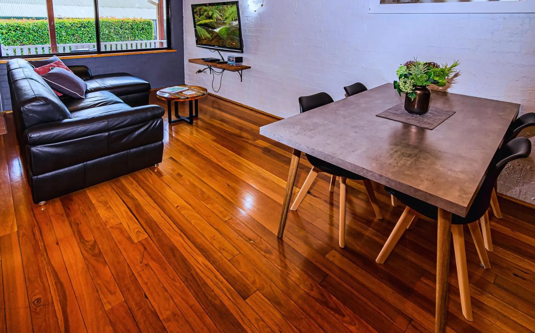 Living room in Great Escape Lofts