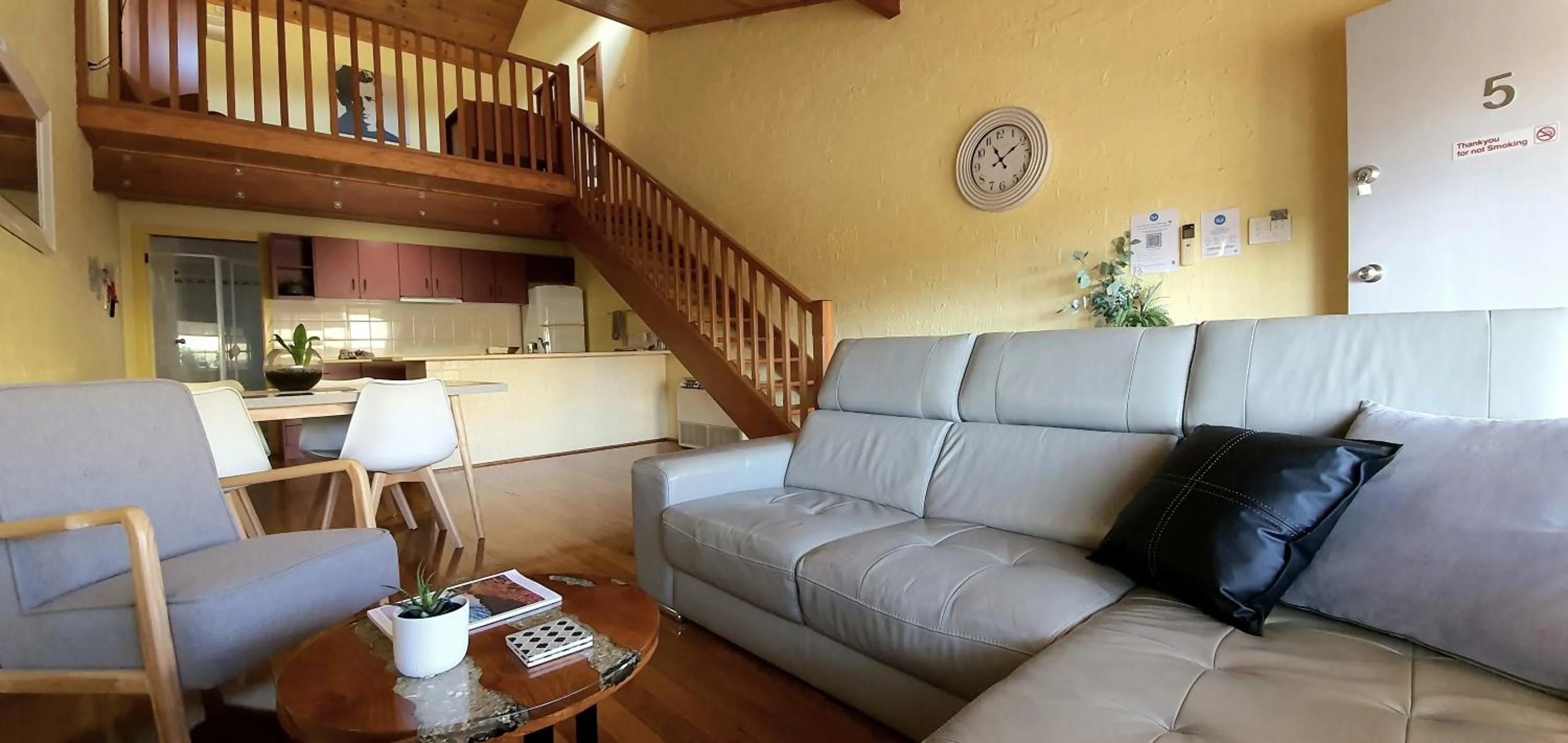 Living room in Great Escape Lofts