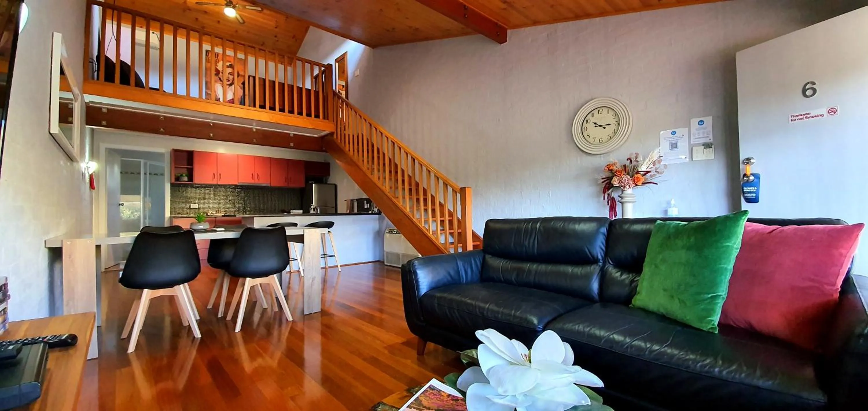 Living room in Great Escape Lofts