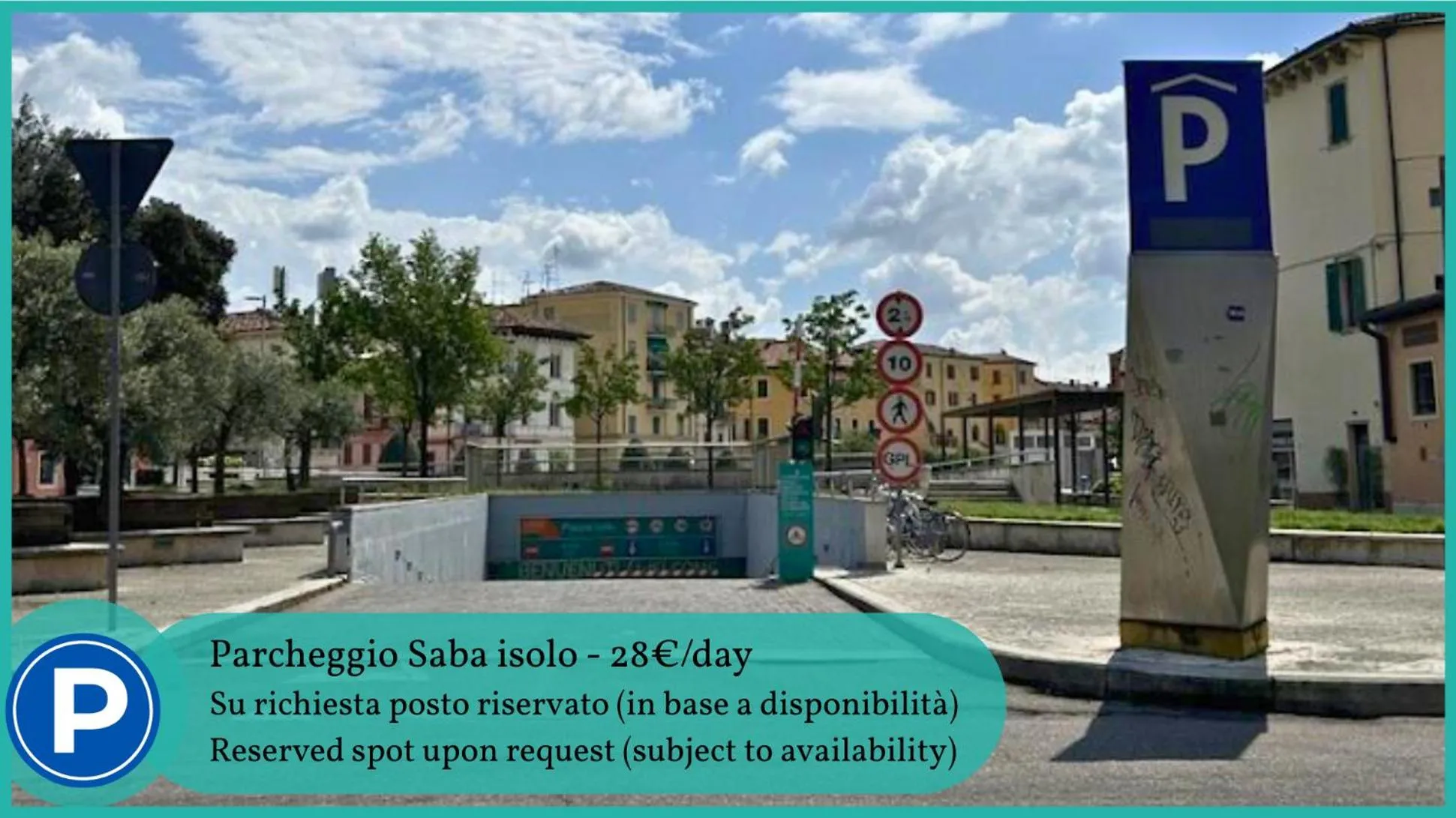 Parking in Italianflat - Theatrum Rooms and Suite