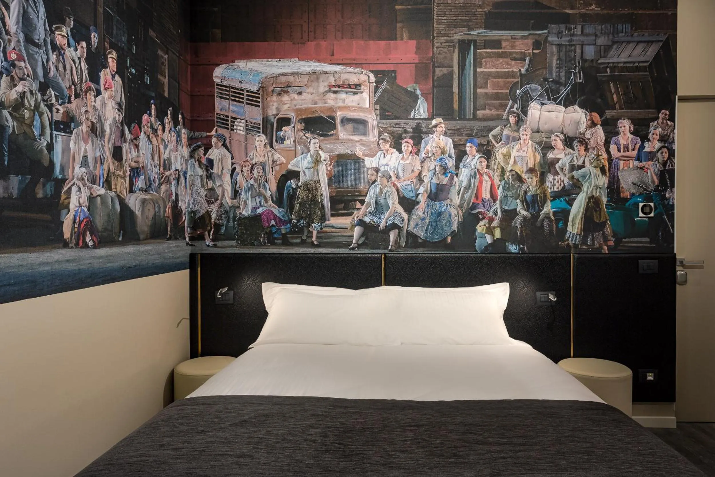 Bed in Italianflat - Theatrum Rooms and Suite