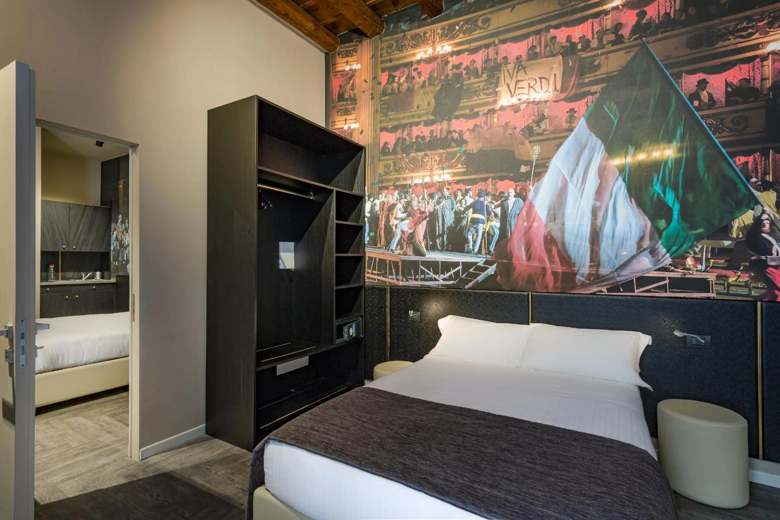 Bed in Italianflat - Theatrum Rooms and Suite