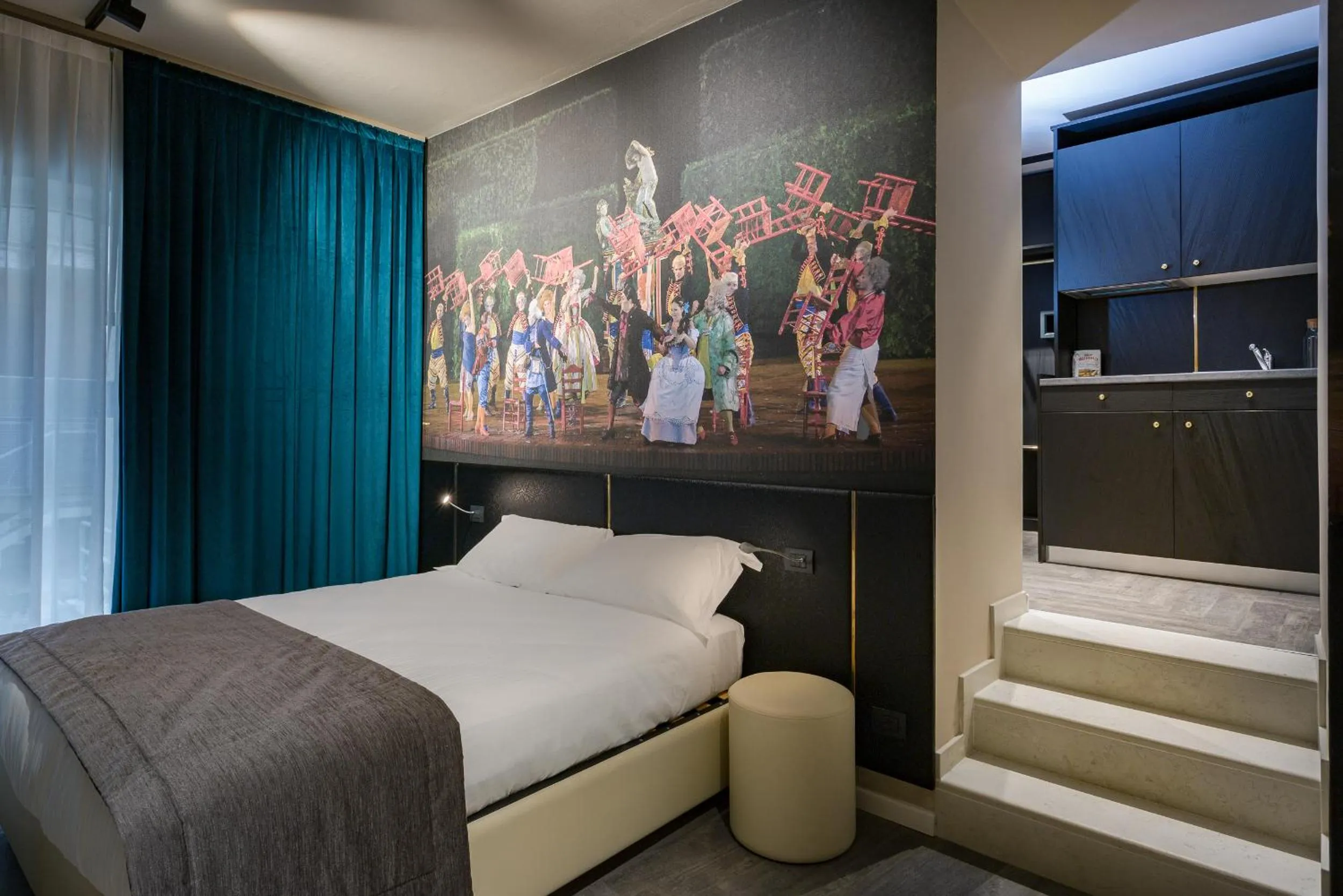 Bed in Italianflat - Theatrum Rooms and Suite