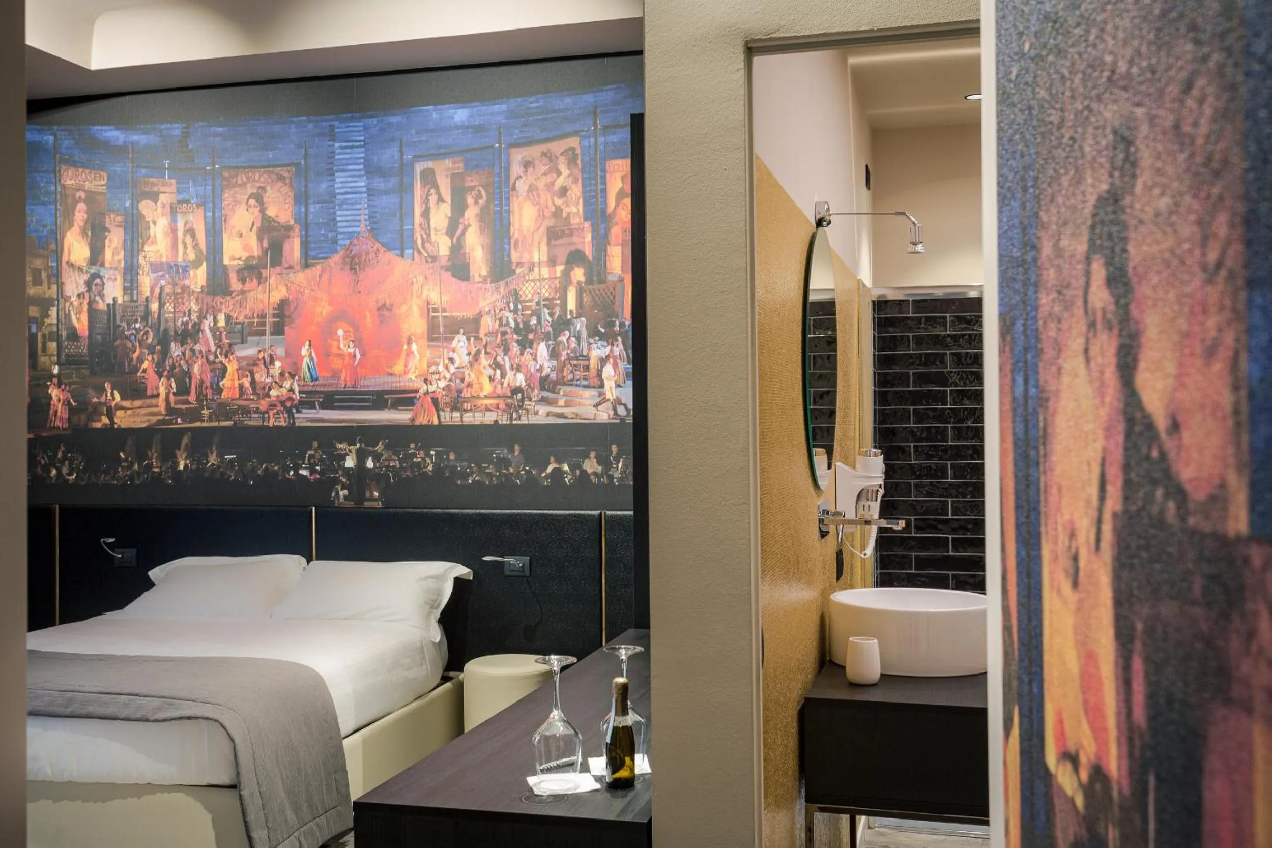 Bed in Italianflat - Theatrum Rooms and Suite