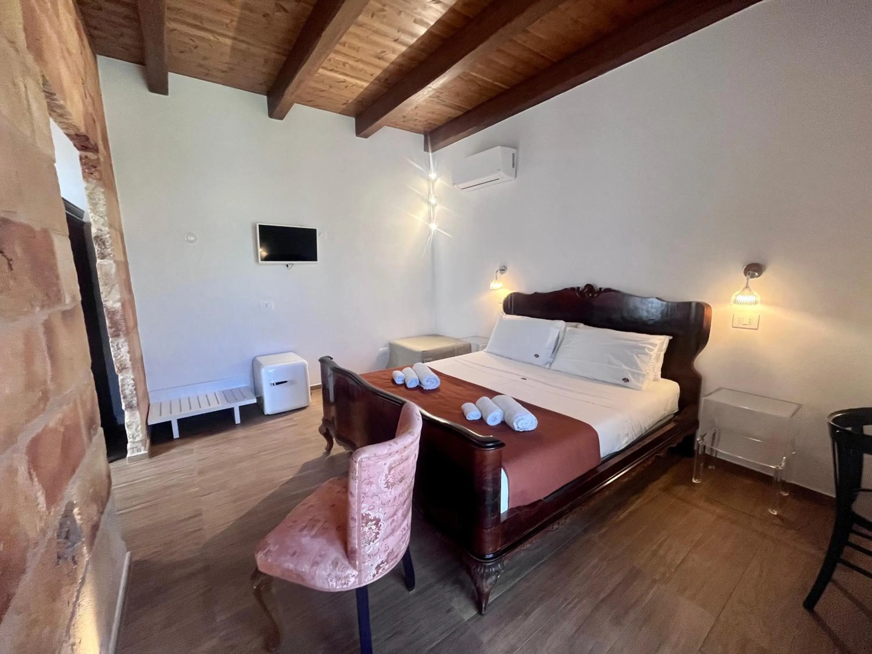Bed in Ricordi Siciliani - Charme Rooms