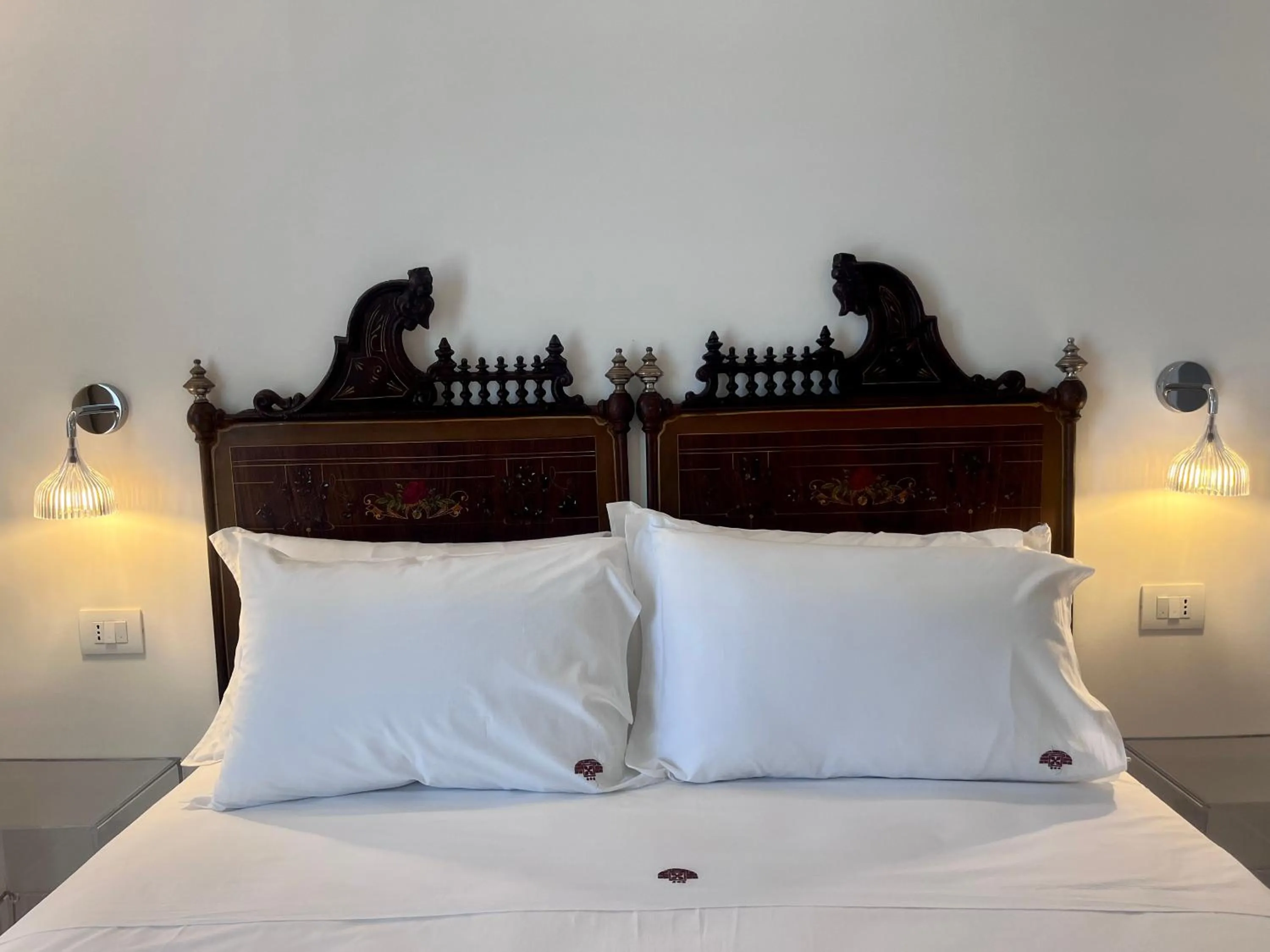 Bed in Ricordi Siciliani - Charme Rooms