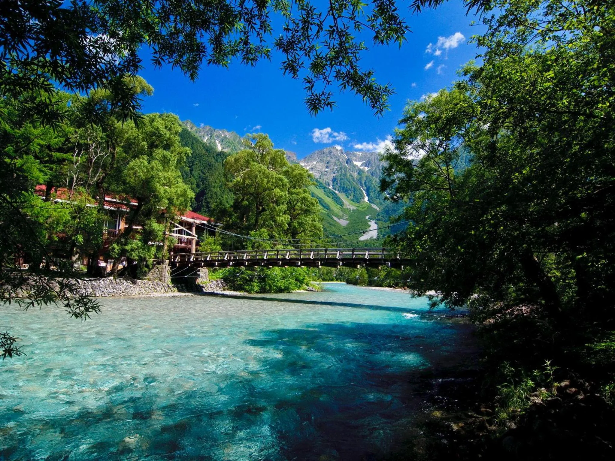Natural landscape in Kamikochi Lemeiesta Hotel