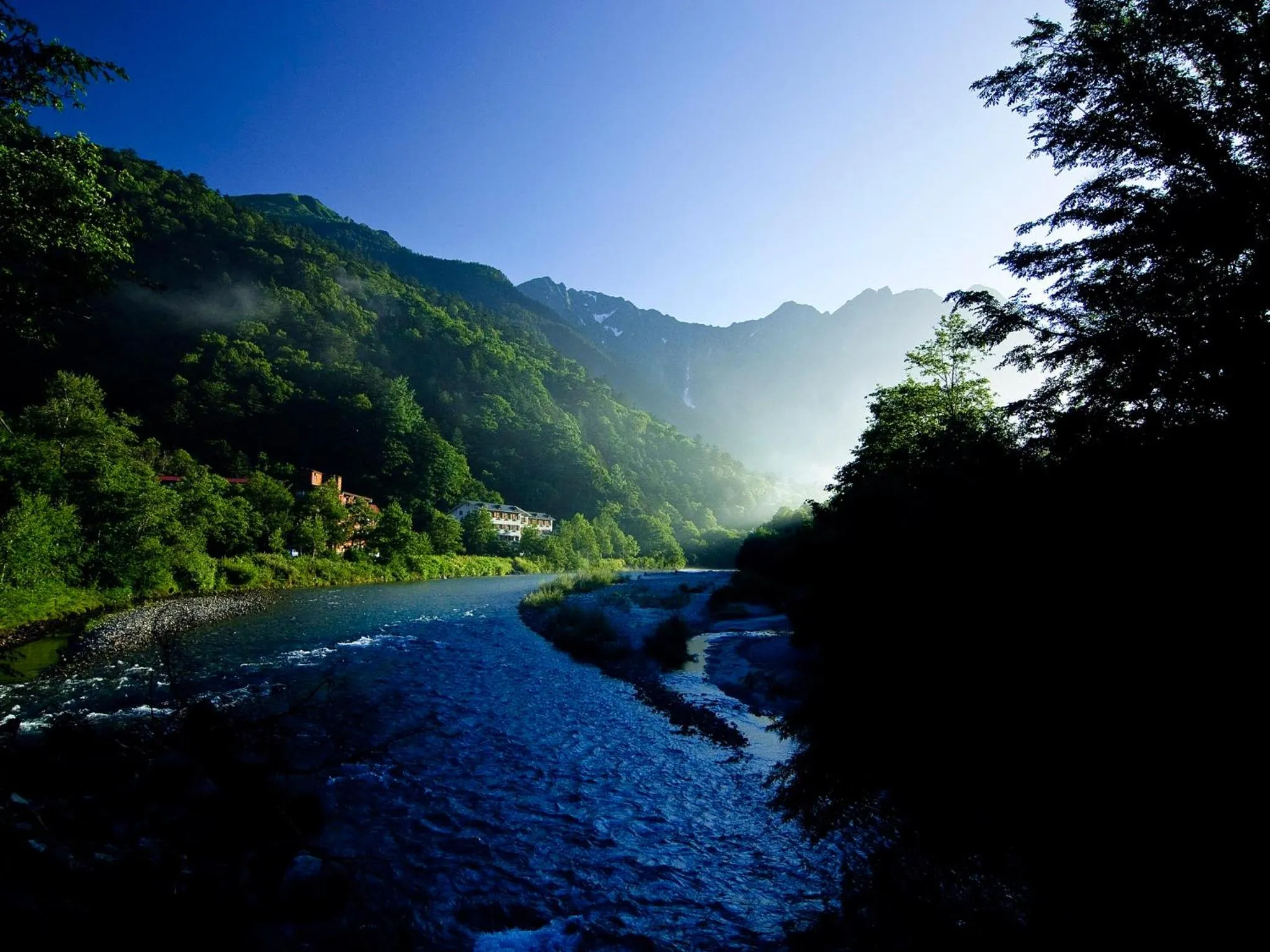 Natural landscape in Kamikochi Lemeiesta Hotel