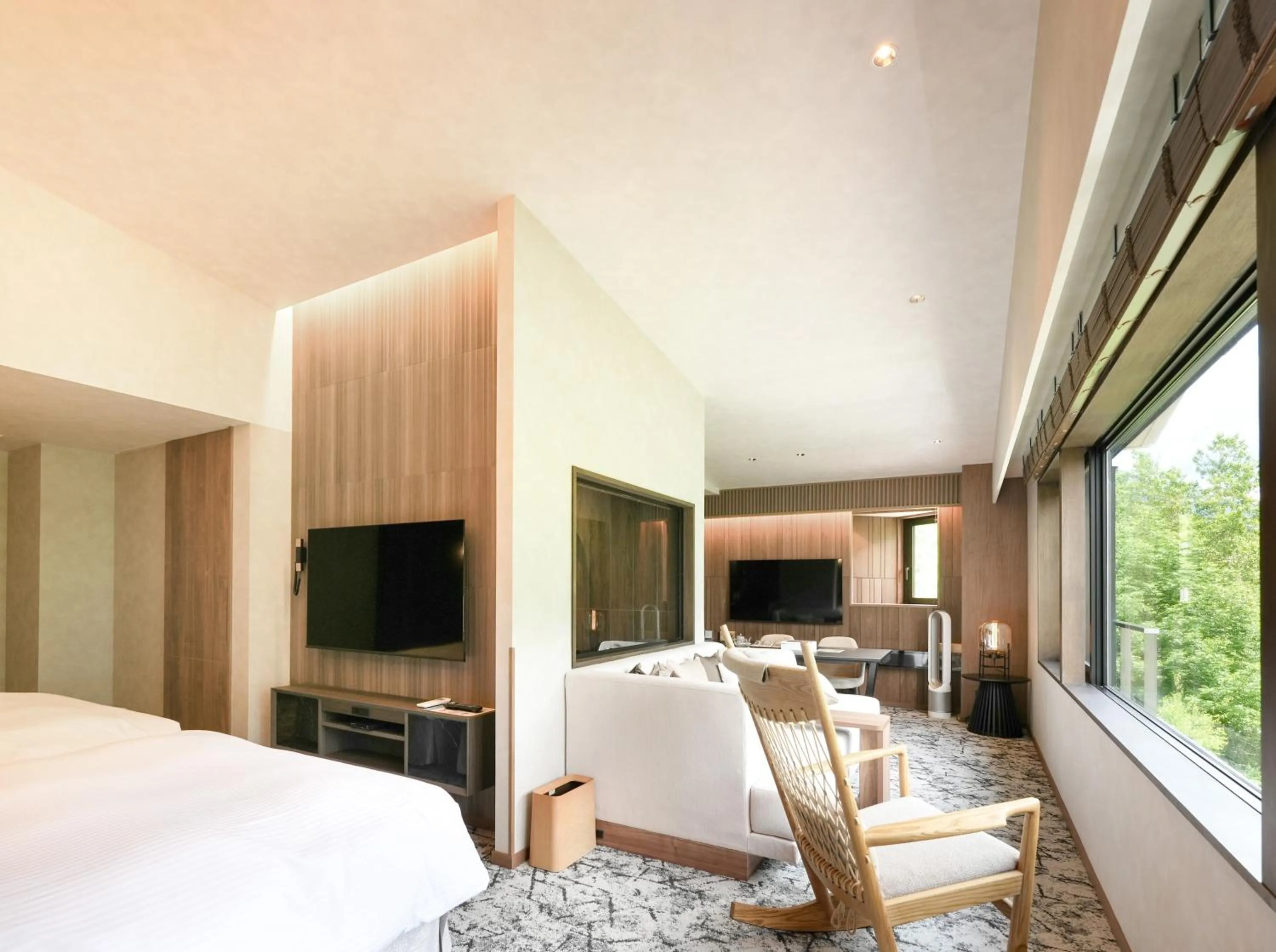 Bed in Kamikochi Lemeiesta Hotel