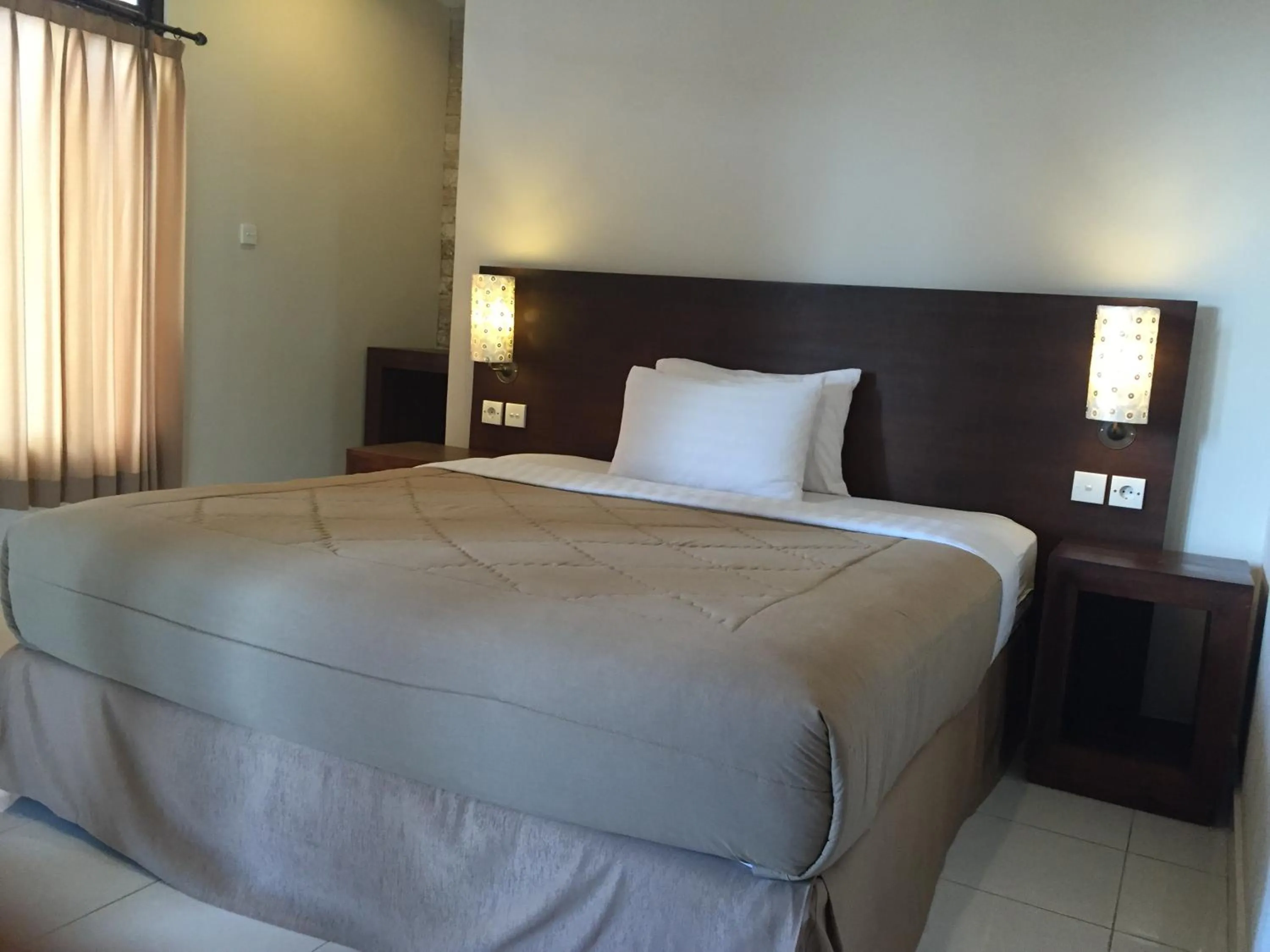 Bed in Teja Home Stay