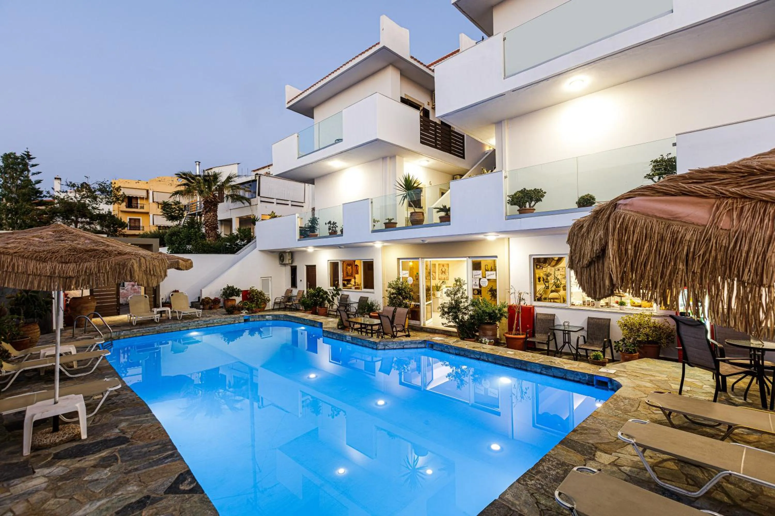 Swimming pool in Kasteli Studios & Apartments