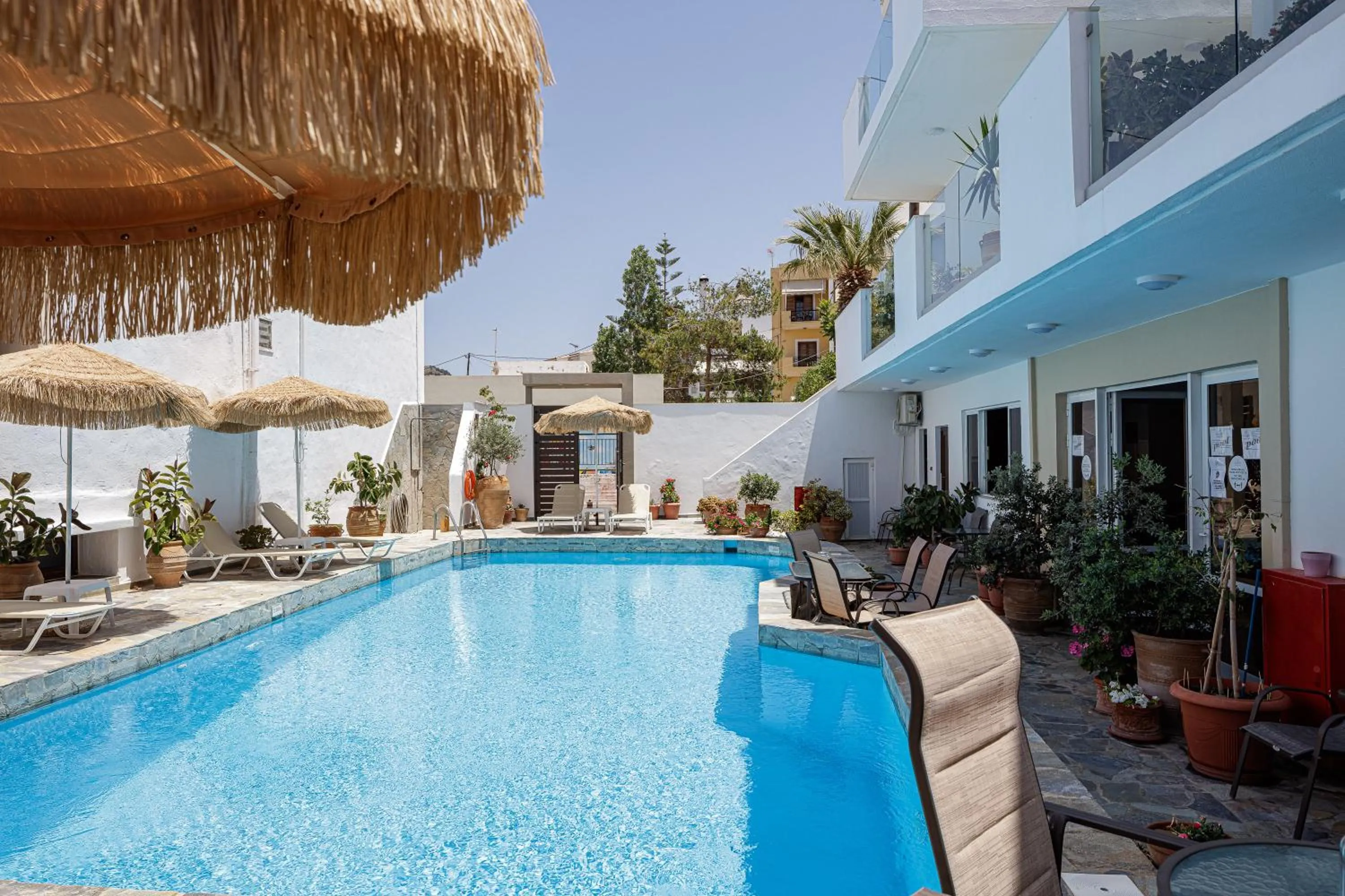 Swimming pool in Kasteli Studios & Apartments