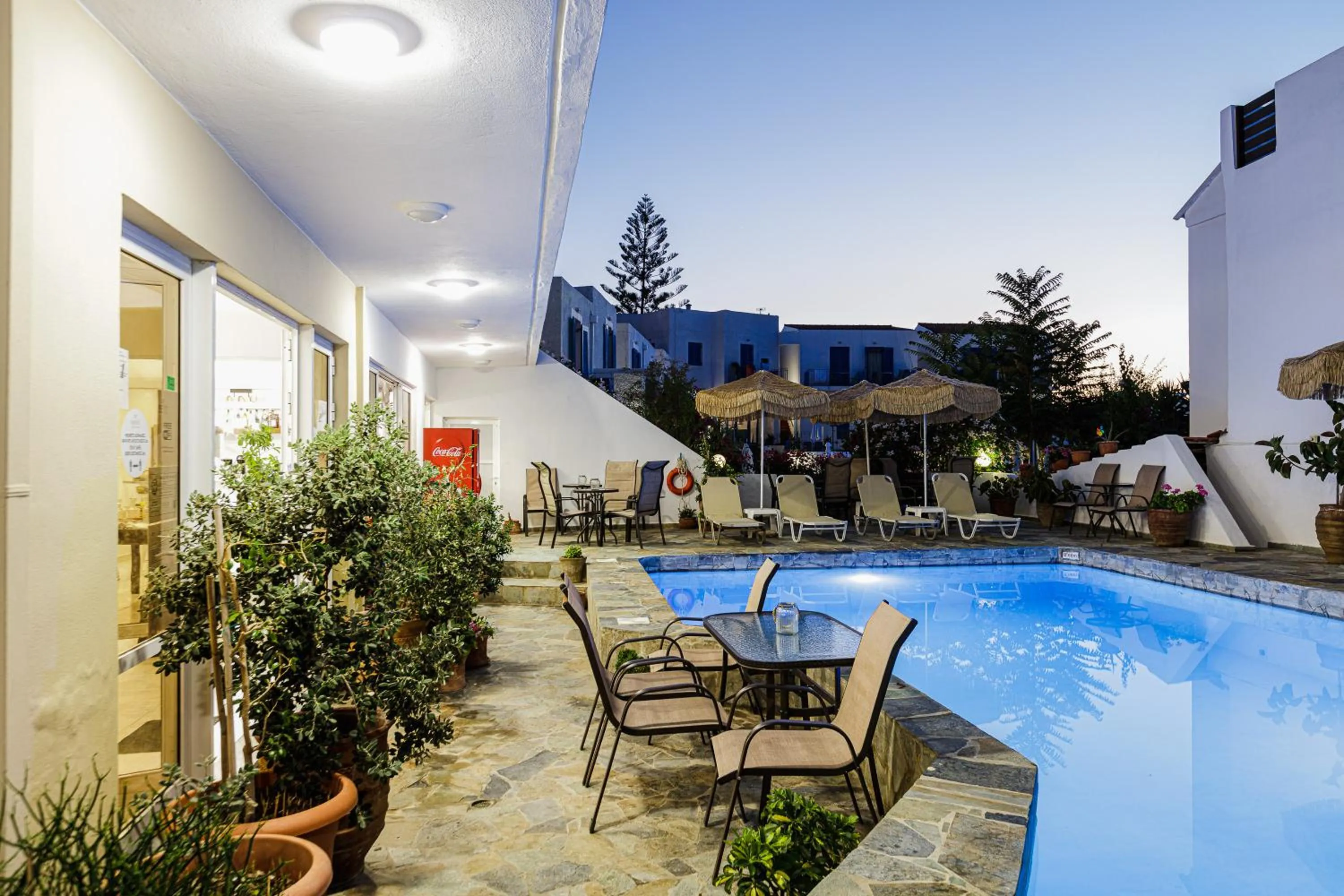 Swimming pool in Kasteli Studios & Apartments