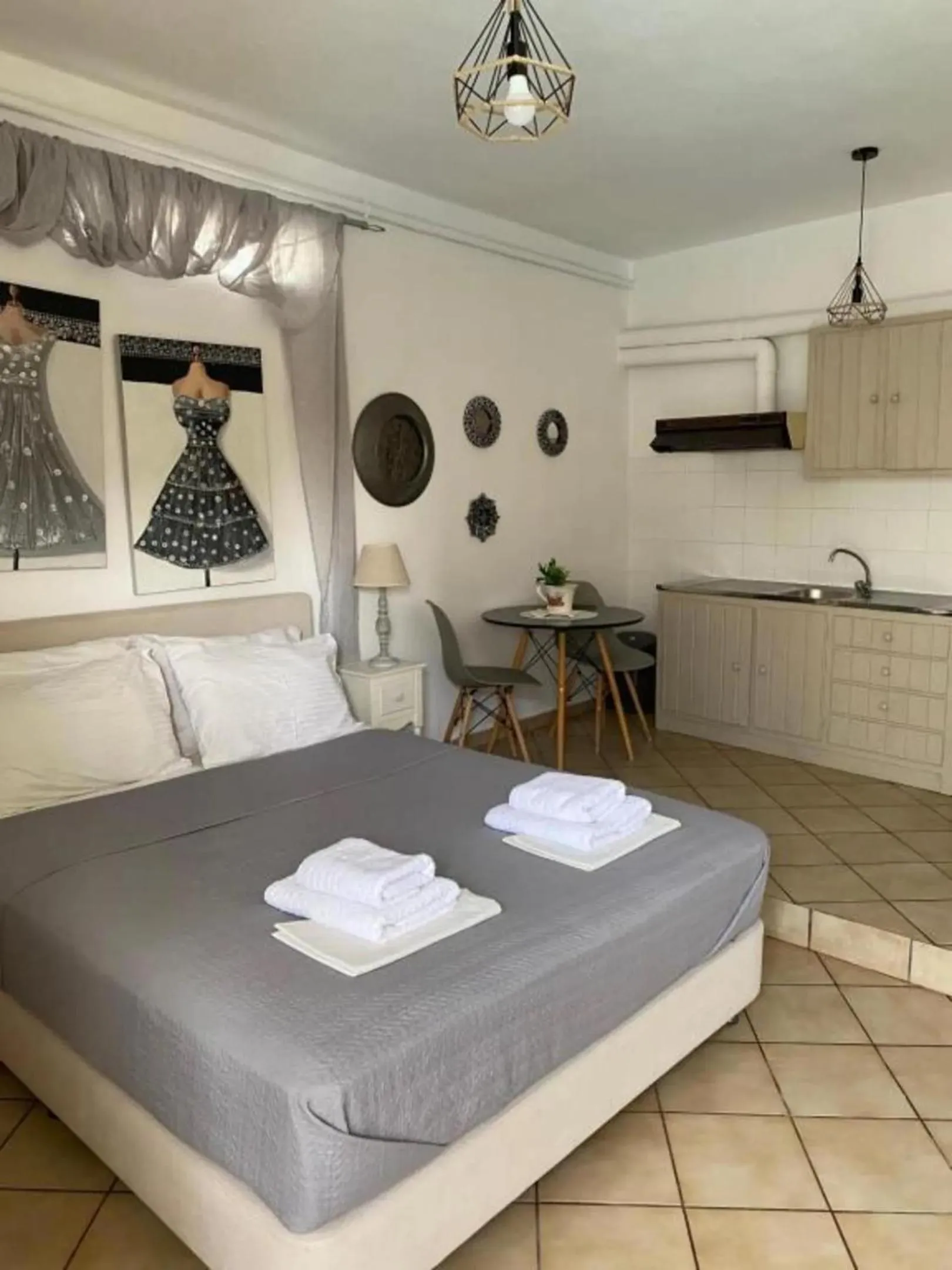 Bedroom, Bed in Kasteli Studios & Apartments