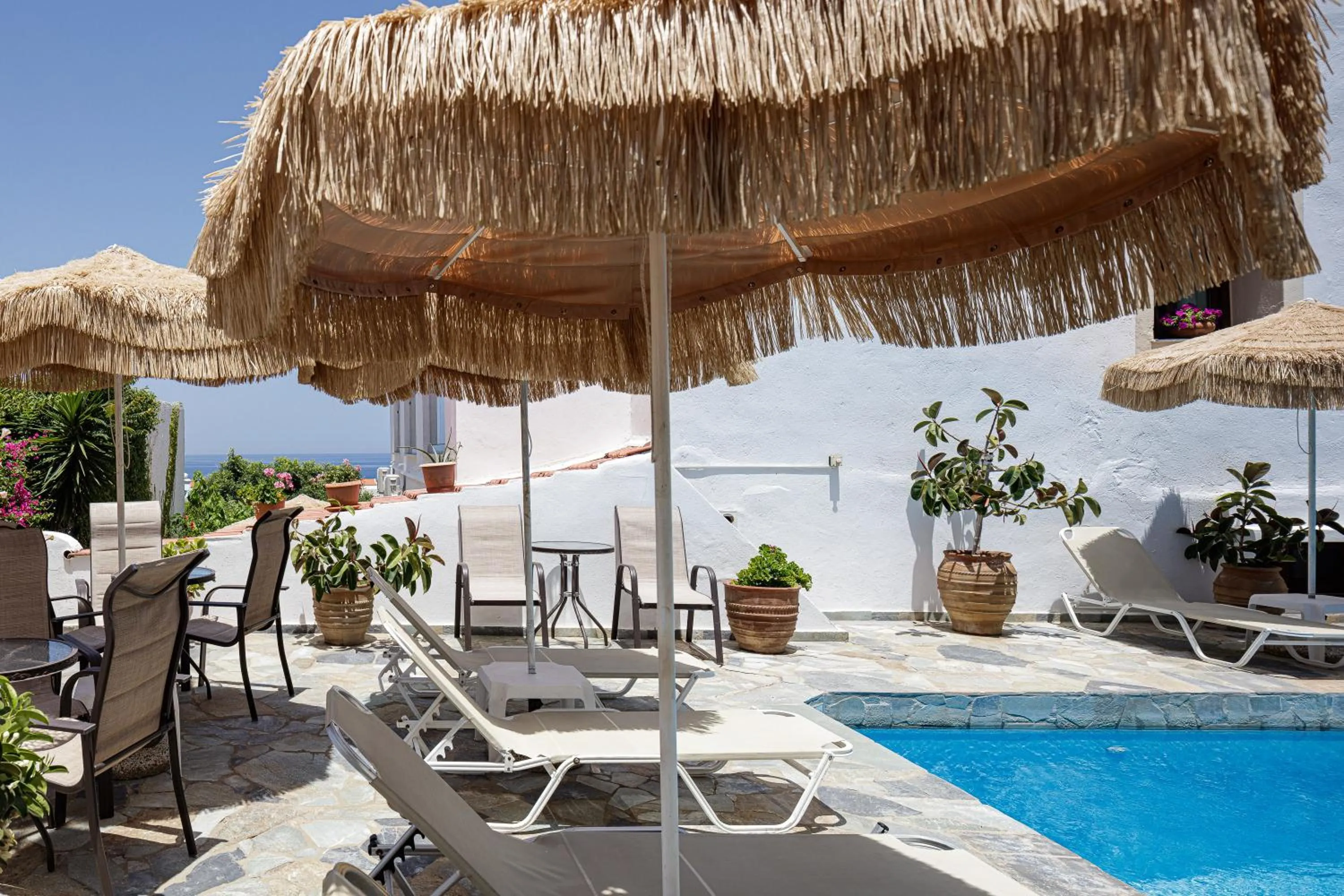 Swimming pool in Kasteli Studios & Apartments