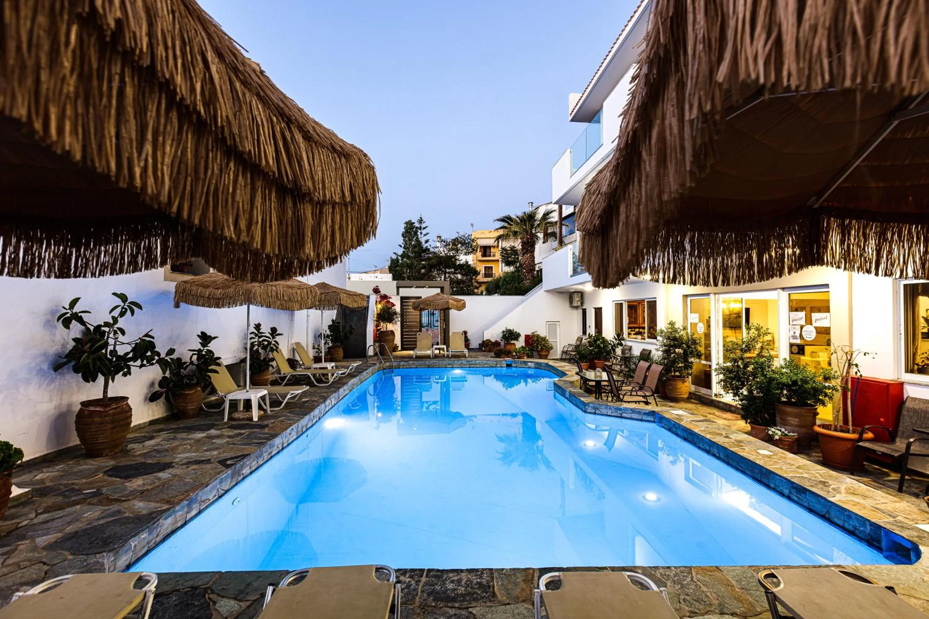 Swimming pool in Kasteli Studios & Apartments