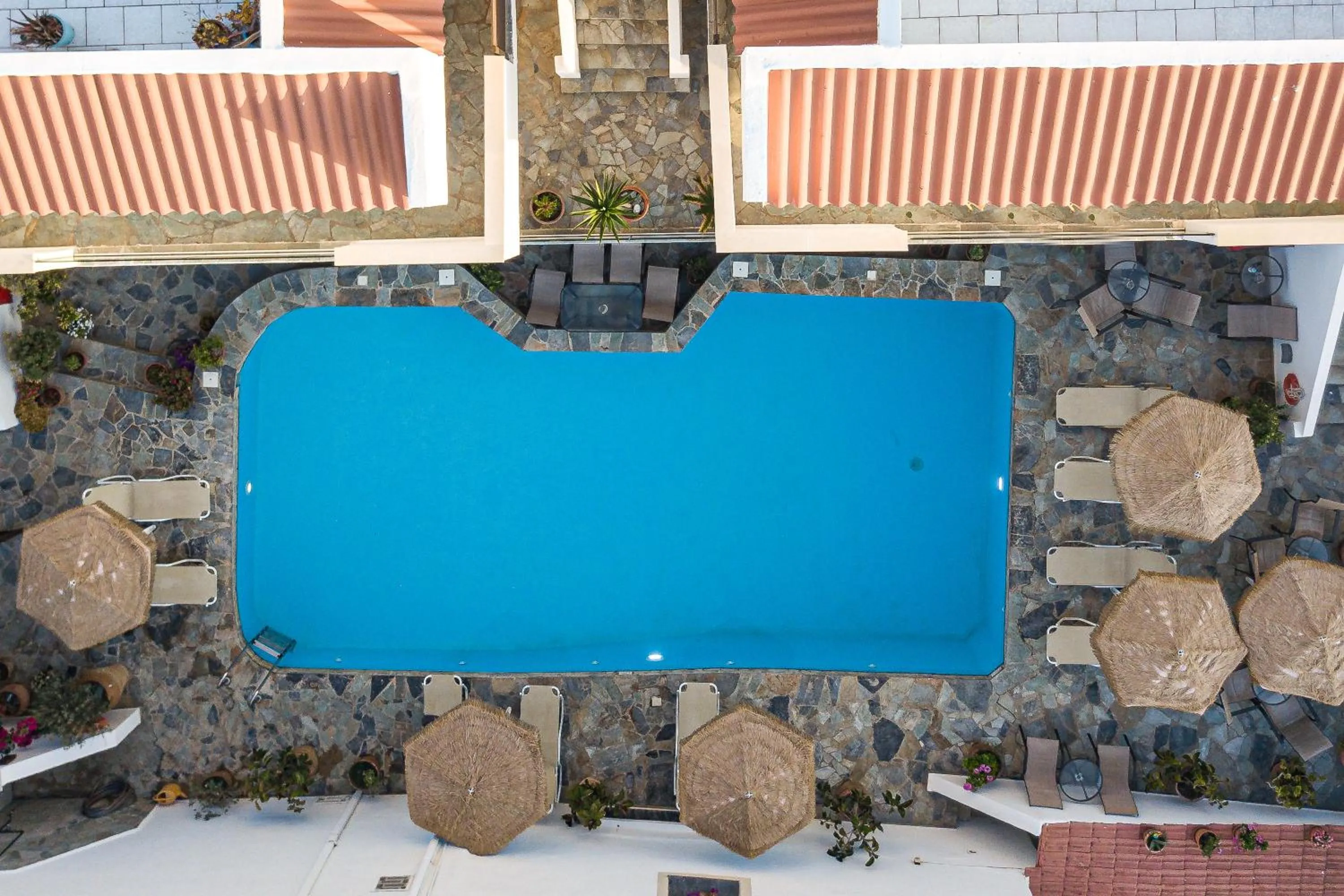 Swimming pool in Kasteli Studios & Apartments