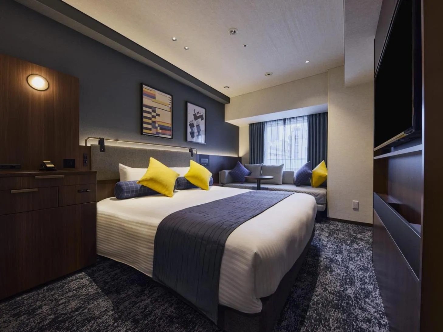 Photo of the whole room, Bed in Hotel Villa Fontaine Kobe Sannomiya