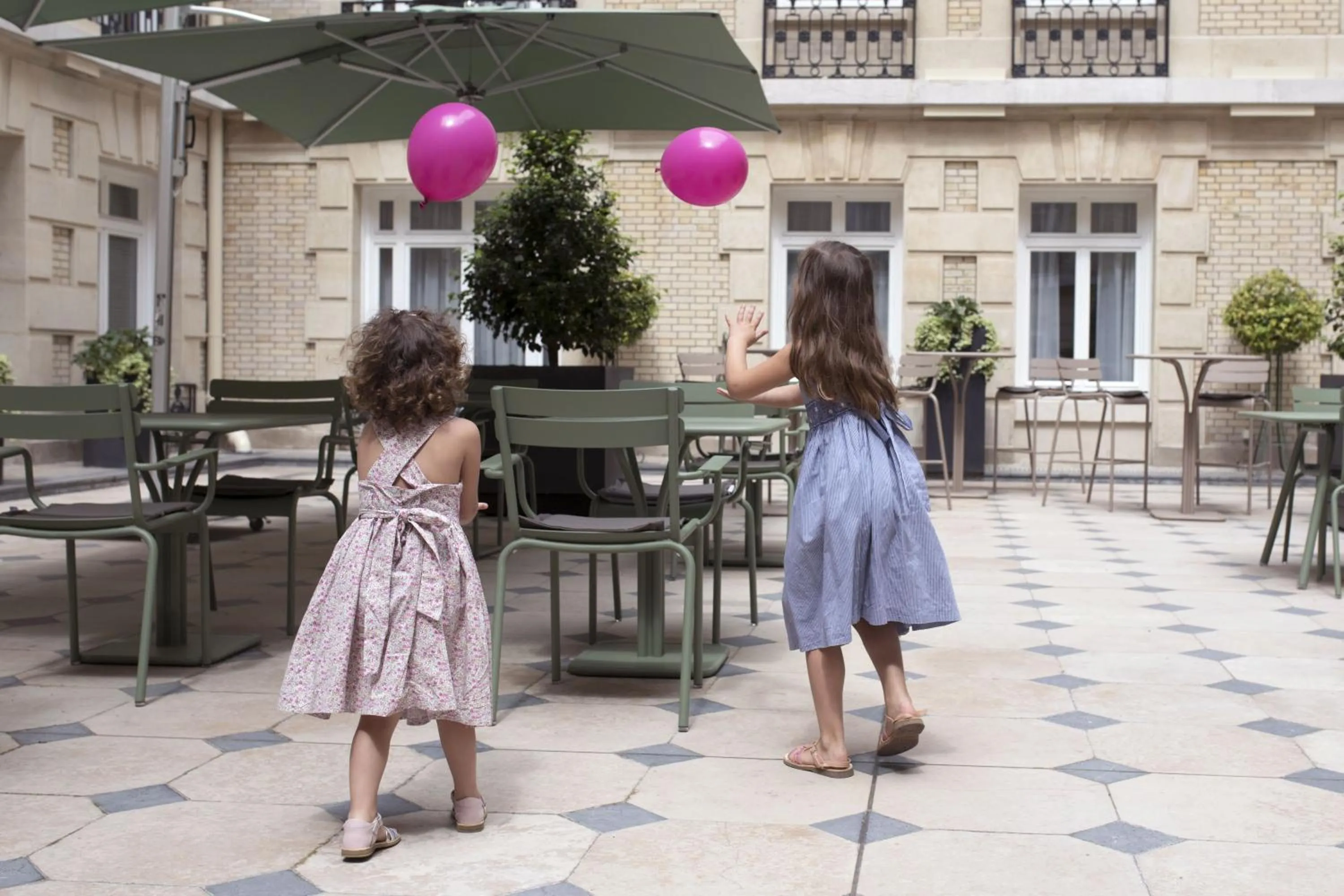 Patio in Fraser Suites Le Claridge Champs-Elysées