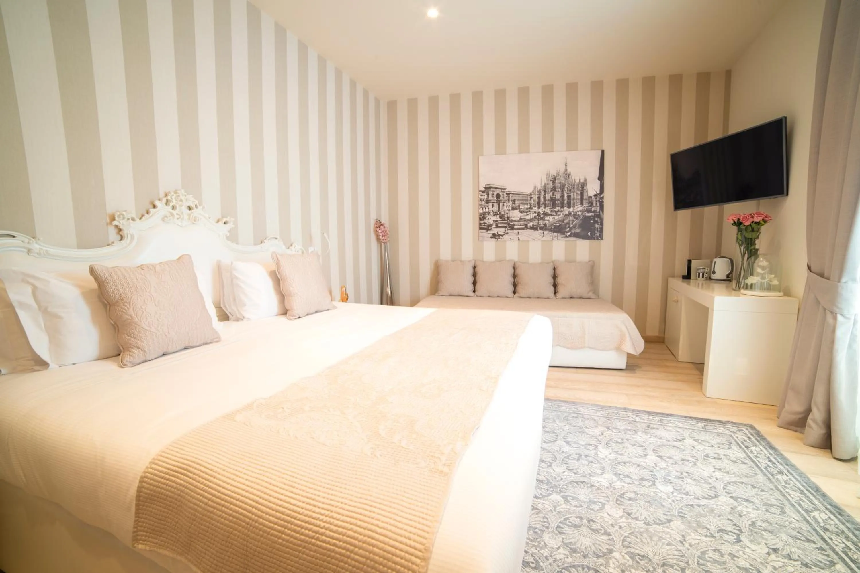 Bed in Rooms Milano Duomo