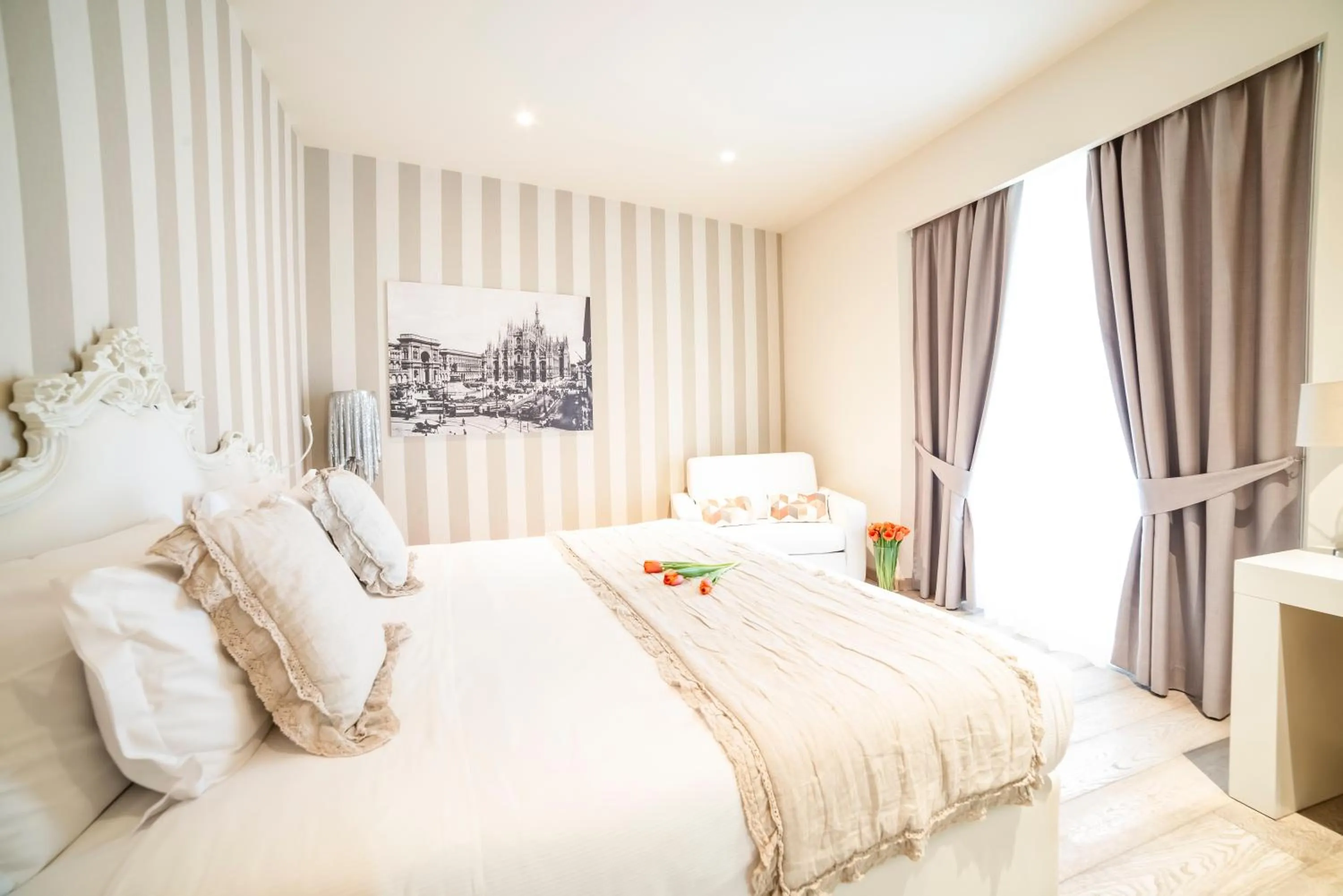 Bedroom, Bed in Rooms Milano Duomo