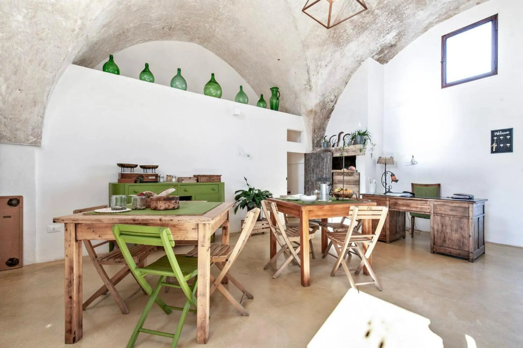 Dining area in Casina Solatia