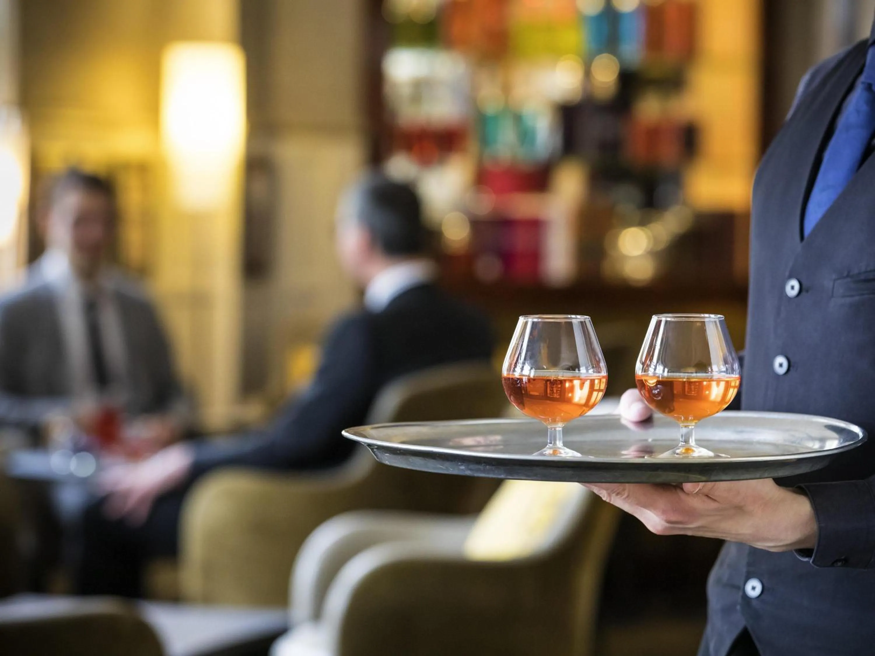 Lounge or bar in Hotel Mercure La Baule Majestic