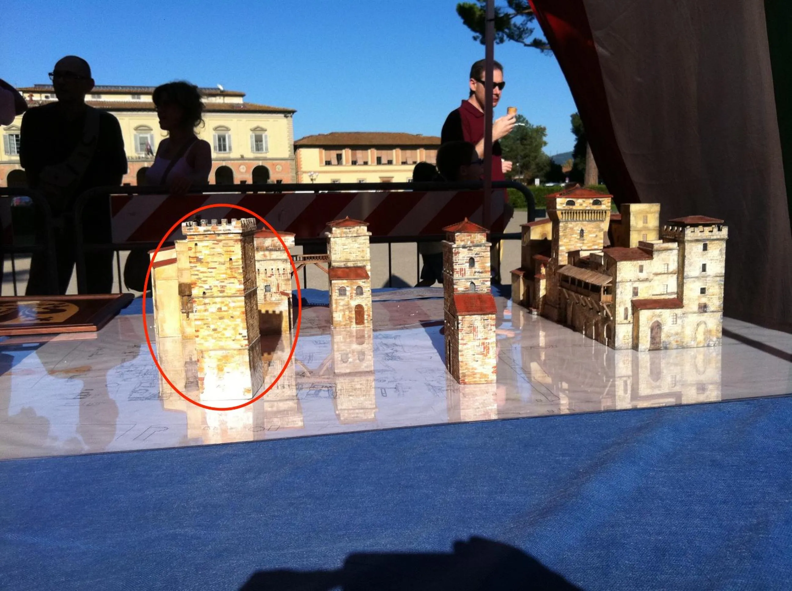 Bird's eye view in Soggiorno Antica Torre