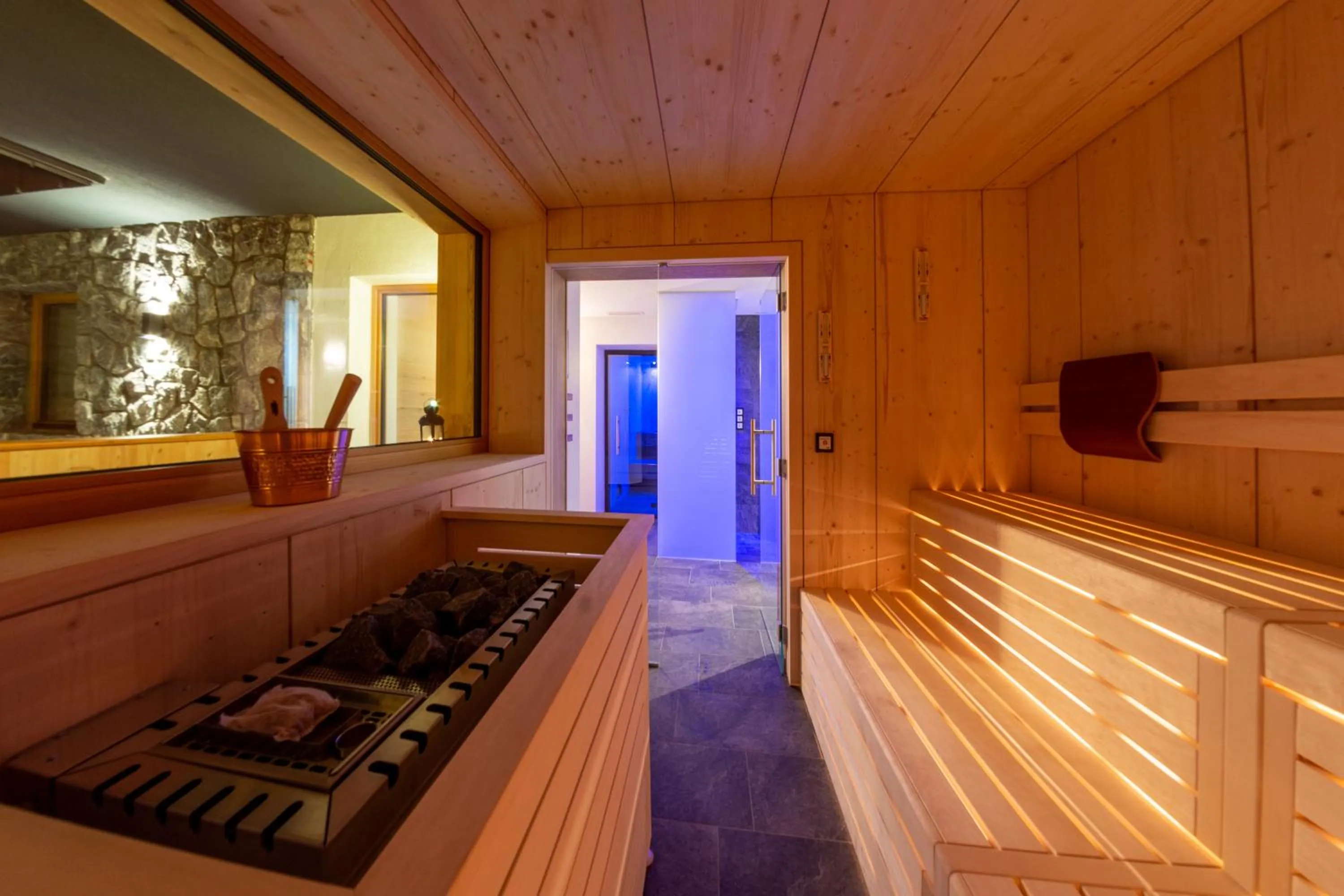 Sauna in Hotel Gran Pre
